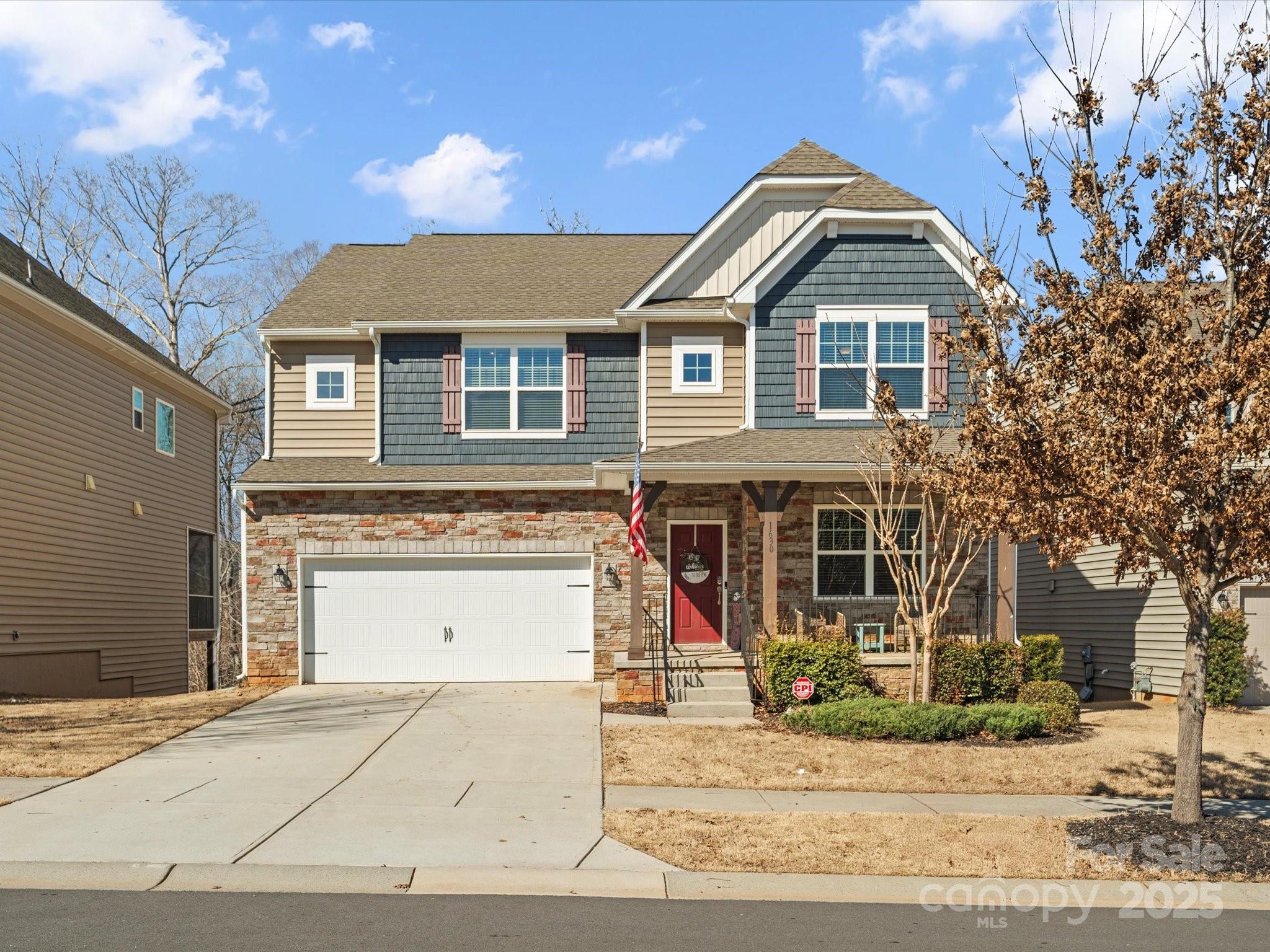Your new home awaits! This 6 bedroom, 5.5 bath home features expansive living space. A conveniently located in-law suite on the main level is supplemented by 4 additional bedrooms on the 2nd floor. The primary bedroom boasts a custom closet for optimal organization. For those who enjoy entertaining or require a separate living space, the fully finished basement, complete with a full kitchen, bathroom, and bedroom, will undoubtedly become your favorite area of the house. Enjoy breathtaking sunsets on the deck or paved patio from your semi private backyard, located on a cul-de-sac street!

Waterside at the Catawba offers inviting amenities such as an outdoor pool, fitness center, walking trails, Banks Athletic Park, award winning schools and more. This opportunity is not to be missed.

Basement projector, surround sound, and basement refrigerator convey. Solar panels are paid in full. Seller open to buyer concessions with acceptable offer!