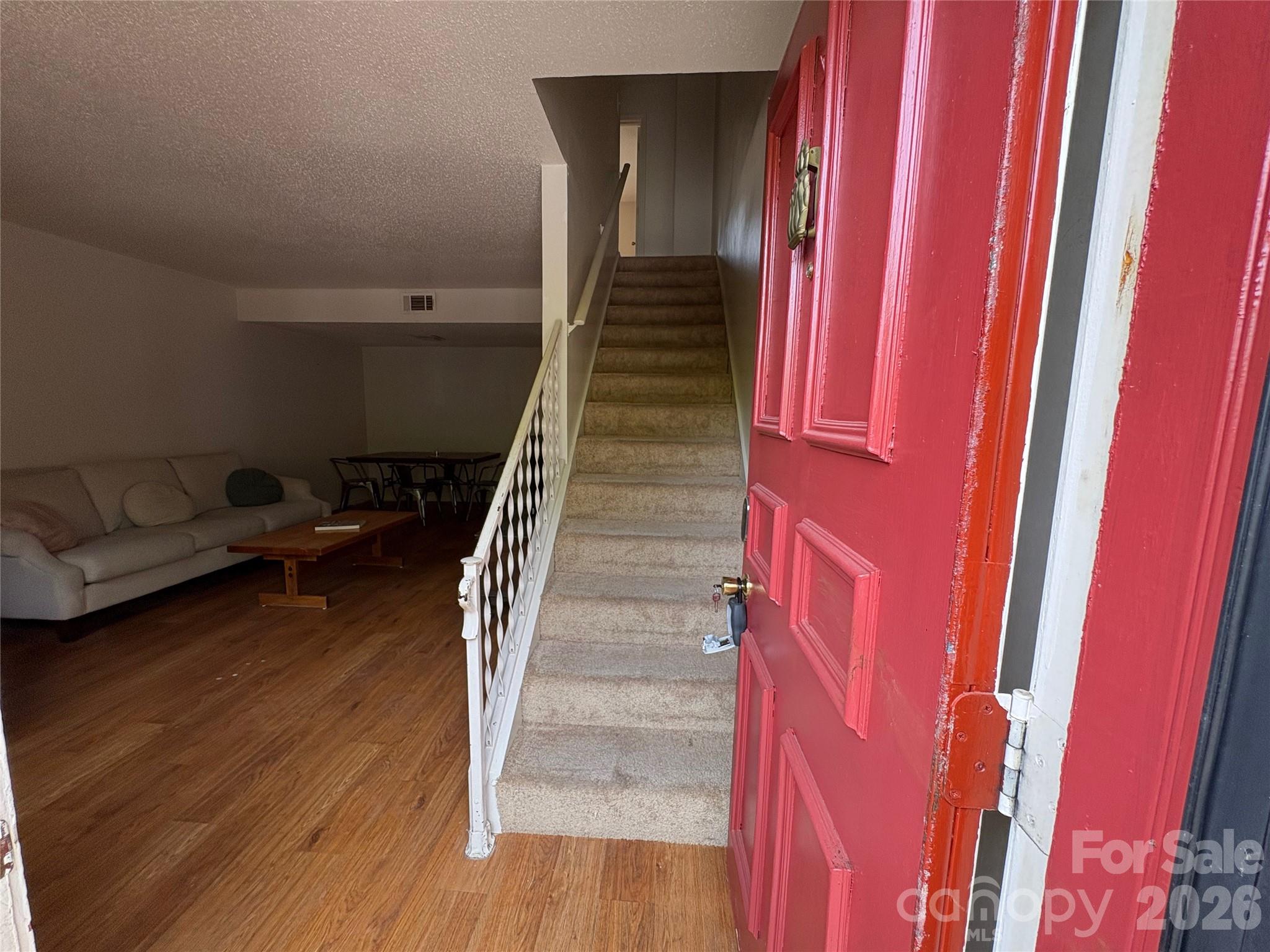 This is a special opportunity to own a unit in this complex! This neighborhood is nestled in a beautiful area just minutes from the Concord Swim Club. The location is both beautiful and convenient. The unit has been maintained well with a few new adjustments. Hardwood floors downstairs makes it easy to clean. The kitchen appliances and washer and dryer will remain. The outdoor patio is fenced in for a little privacy. It also has an outdoor storage unit. Upstairs are 2 bedrooms with ample closets in each. There is a brand new HVAC and Furnace in the unit.
