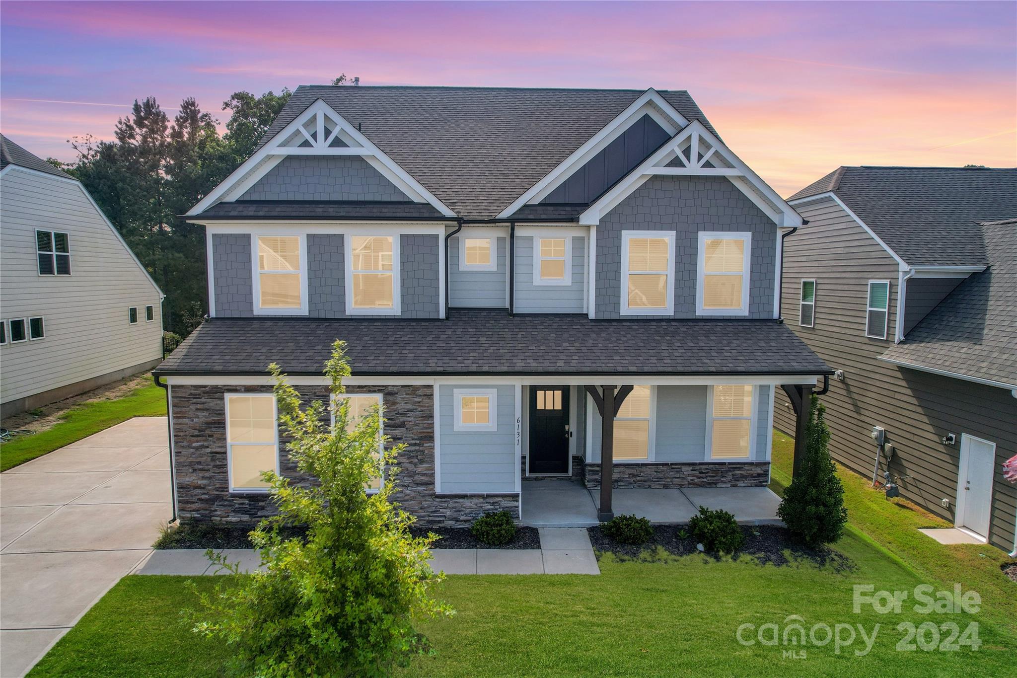 Welcome to your dream home! Nestled in an exceptional neighborhood offering an array of amenities, this nearly 3,500 sq. ft. 3-story residence is the perfect blend of modern luxury and convenience. Enjoy access to several pools, tennis courts, and scenic walking trails right at your doorstep. Built in 2022, this stunning home boasts a sleek, contemporary design featuring white kitchen cabinets, stainless steel appliances, and a wall oven, perfect for culinary enthusiasts. The vinyl plank flooring throughout adds both style and durability. With 6 spacious bedrooms and 4 full bathrooms, there’s plenty of room for everyone. The expansive layout includes a beautiful patio, ideal for outdoor entertaining. The side-facing garage enhances the home’s curb appeal and offers additional storage. This home is practically brand new and ready for you to move in and enjoy all the comforts and amenities it has to offer. Don’t miss the opportunity to live in this vibrant community!