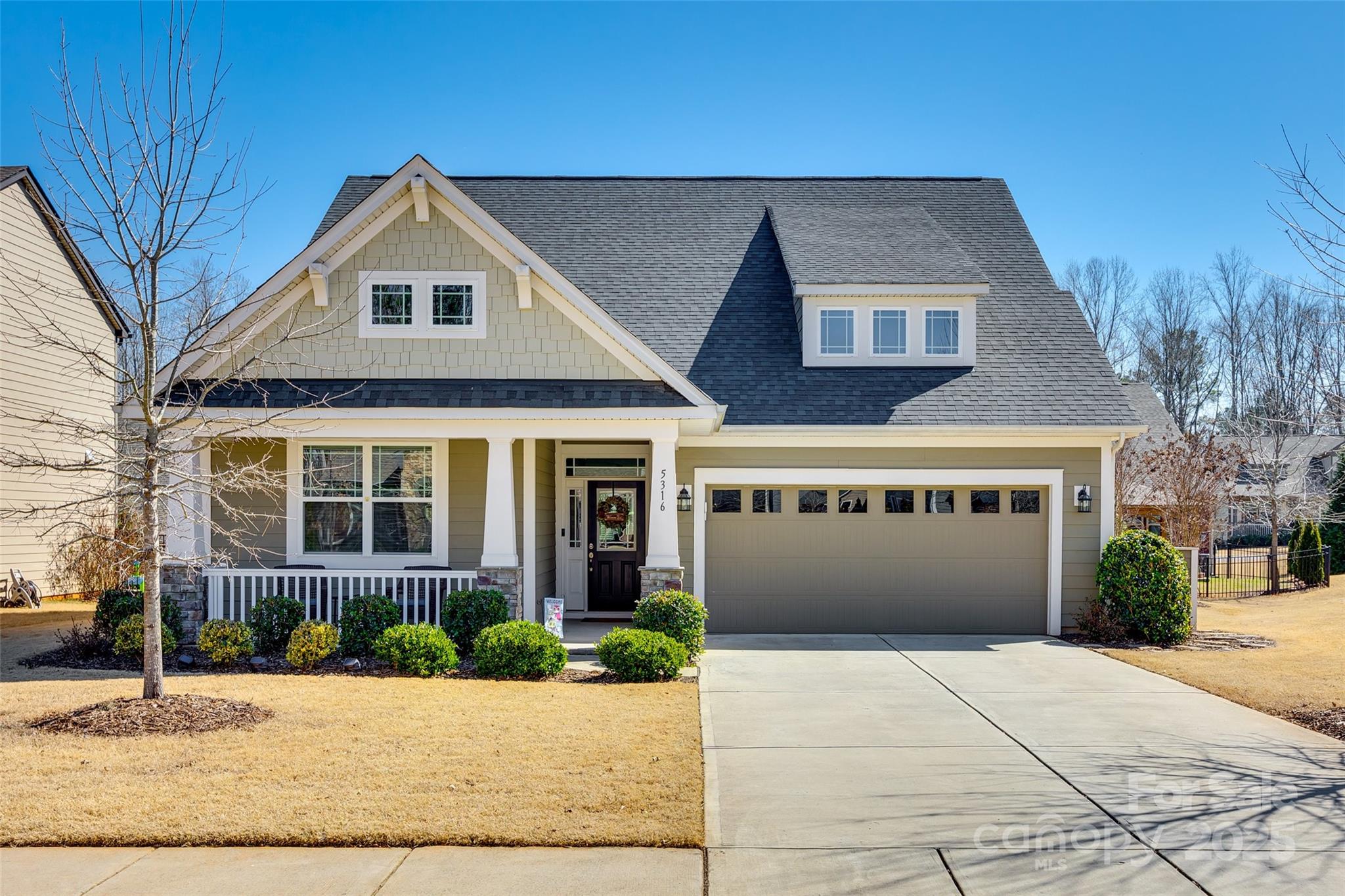 BACK ON THE MARKET DUE TO NO FAULT OF THE SELLERS. Welcome to this pristine home, offering an elegant blend of style and functionality. You'll be captivated by the gourmet kitchen, featuring quartz countertops, upgraded cabinets, a large island, stainless steel appliances, and a custom hood—a perfect space for entertaining & everyday living. The main floor boasts a spacious primary ensuite and a secondary bedroom, offering convenience and privacy. A dedicated office with custom built-ins provides a stylish and functional workspace. Upstairs, you'll find a third bedroom and an oversized loft, ideal for a media room, playroom, or additional living space. From the oversized great room on the main level, step outside to your private retreat—a travertine tile patio with a pergola, complete with shades on three sides, creating the perfect setting for relaxing or entertaining. Also situated next to the neighborhood pool, offering unbeatable access to summer fun & vibrant community atmosphere.