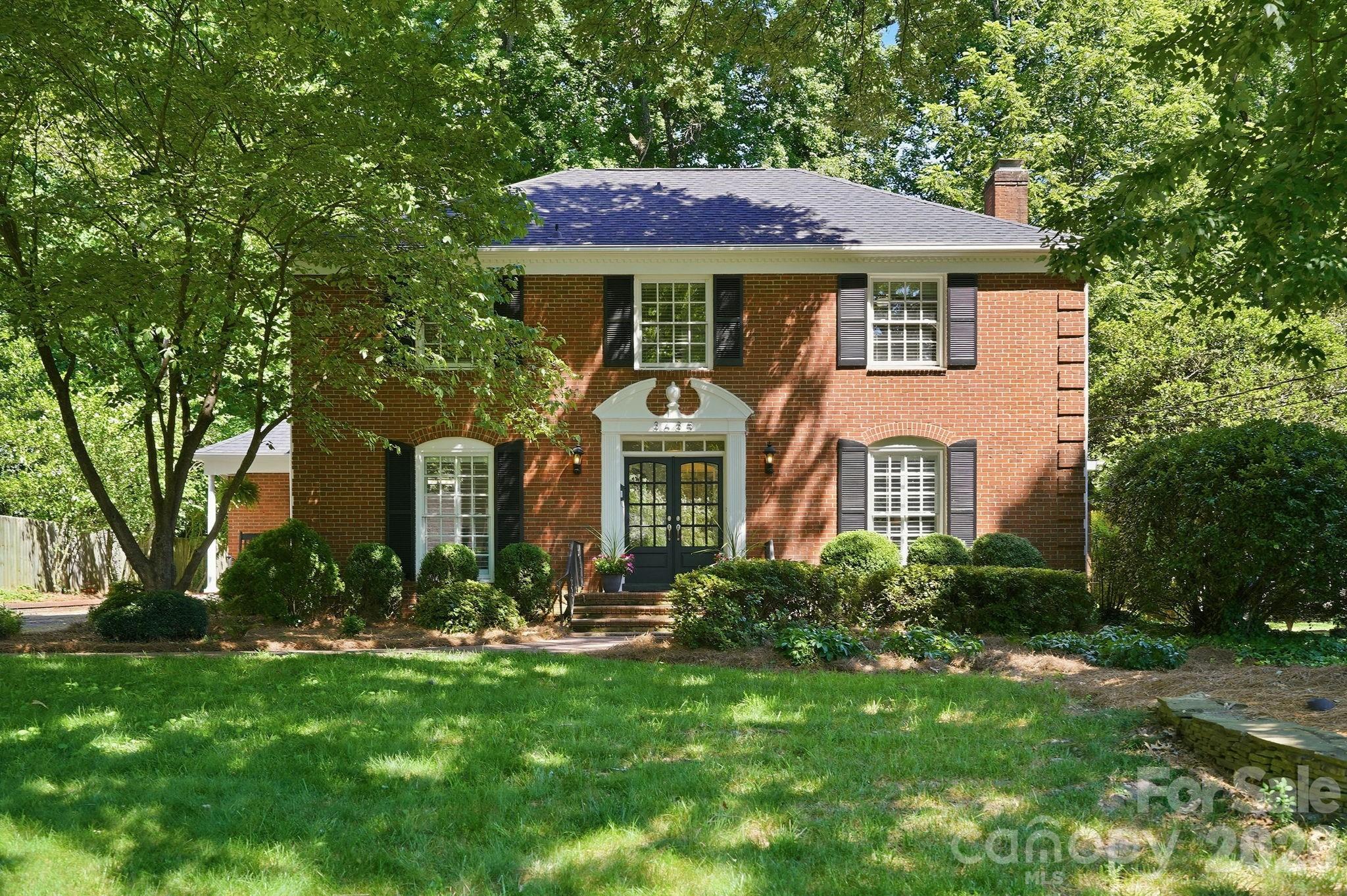 Picture perfect full brick home on a wonderful flat lot in desirable Beverly Woods. Lots of great living space on the 1st floor includes a formal living room, family room, flex room/office and great room. The large great room features a vaulted ceiling with wood beam accents and is located at the back of the home, opening to a lovely stone patio. The family room is open to the great room offering 2 spaces to gather and watch sporting events, play games or to relax and visit. A spacious flex room is located off of the family room, and could be a 5th bedroom (it has a closet), playroom, exercise room or office.  Upstairs are 4 nice size bedrooms and two full baths. The flat lot has gorgeous mature trees and is very private. Plenty of yard space to enjoy and the large patio is great for outside entertaining. This home is move-in ready!               *Showings begin Tuesday 6/23**