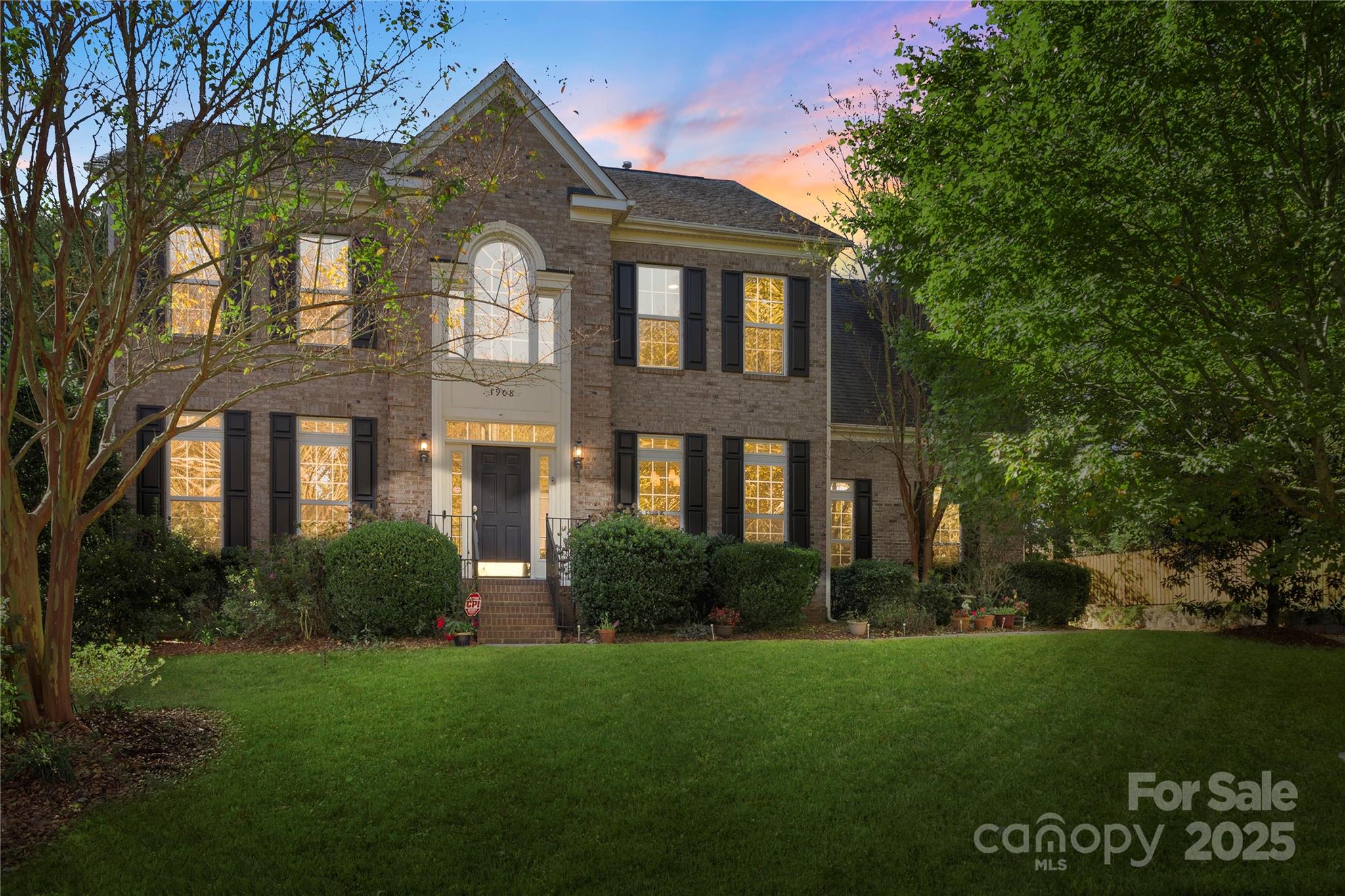 Welcome to this beautifully maintained 2-level transitional home offering 5 bedrooms and 2.5 bathrooms with a spacious, open floor plan and fresh paint and carpet! Hardwood floors flow through the main level, featuring a bright living area with large windows and a cozy fireplace. The large kitchen boasts abundant cabinetry, a large island with room for seating, pendant lighting, tile backsplash, dedicated pantry, and a dedicated breakfast area. A separate dining room provides a fantastic space for formal setting or a sitdown meal. The main-level flex/office space adds versatility and privacy from the rest of the main level. Upstairs, the primary suite offers trey ceiling, a walk-in closet, jacuzzi tub, separate shower, and dual-sink vanity. The secondary bedrooms are all generously sized and provide great living areas or can be great flex spaces if needed. The oversized bonus/bedroom is perfect if an extra BR is needed, or can be used as a Media Room, Gym or hobby space The large deck overlooks the backyard with mature trees and in-ground irrigation making it perfect for relaxing or entertaining. The HVAC is under warranty until July 2026 and should provide peace of mind for years to come. All decorative lighting and all fans in the home are new! HOA is low-maintenance—you pay dues twice a year—and the community features a pool, playground, sidewalks, and street lights. Termite inspection completed February 2025.