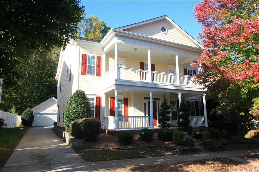 Stunning former model home with picturesque dual porches. Modern kitchen with an island, 42" cabinetry, stainless appliances, breakfast nook. Formal dining room on the main level, along with a sitting room/office. Spacious secondary bedrooms upstairs have access to the top porch, a great place to sit & enjoy views of the neighborhood! Covered back porch with a flat backyard, great for entertaining! 6 MONTH LEASE AVAILABLE AT NO EXTRA CHARGE.