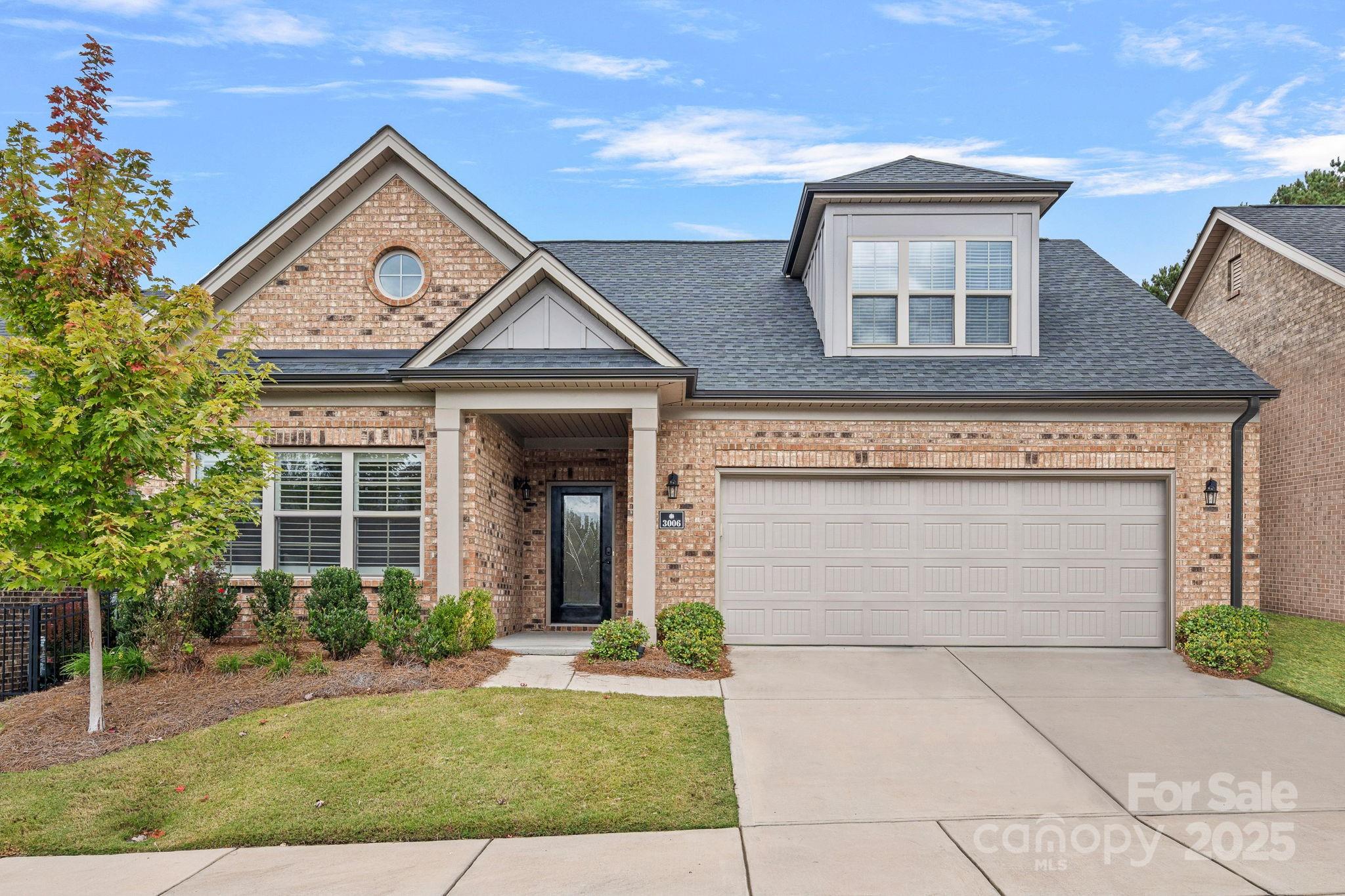 Exceptional private enclave in beautiful Fort Mill.  This 3 bedroom, 3 bath home is situated in proximity to every modern convenience.  Grocery, restaurants, shopping centers, interstate 77 access, charlotte airport..it  is easy and convenient!  This 55+community is quiet and peaceful giving you the feel of a total retreat. IF you like a good social schedule, you can be as involved as you want or relax and enjoy the peaceful surroundings. Quiet walks  through the gated neighborhood, while enjoying the lovely landscapes.  Community social calendar has something for everyone, ladies bunco, ladies night out, mens bourbon club, street parties, social gatherings, book clubs or tailgating.  You can enjoy as much or as little, satisfying your mood.  The Courtyards @ Tega Cay provide easy turnkey living. Your dues provide for Exterior maintenance, lawn service through the association and management company.  The all brick exterior and the lavish amenities in the interior are amazing.  The private patio with lush gardens, covered retreat,  all ready for watching your favorite game or a quiet movie night.   The interior provides a gourmet kitchen,  large first floor primary bedroom with simply gorgeous private ensuite bath. Second bedroom is bright and has access to a full bath as well.  Lovely family room with stacked stone gas fireplace and an open concept dining room with wall to wall windows for abundant light.  The upstairs boasts a large area for a private secondary recreational area or office.  The third bedroom has a full bath that can accommodate the more discerning guest.  Seller will even pay for a swim club membership for one year @ Tega Cay Swim club.  You have it all at your fingertips.....Come and enjoy your private tour.