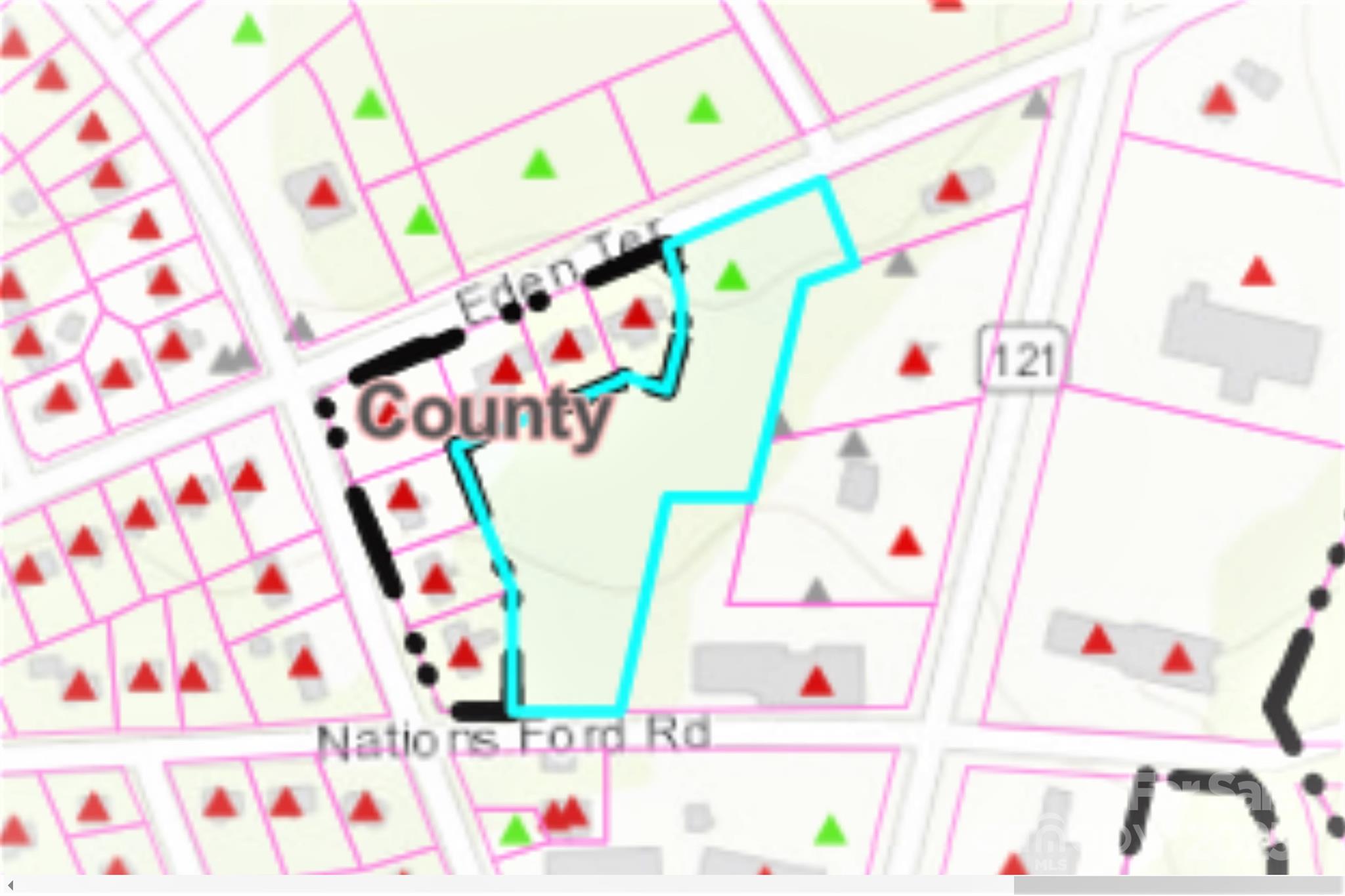 Prime location with road frontage on Nations Ford and Eden Terrace.  See attachment with proposed office warehouse buildings.  Suitable for numerous business options. Zoned GC, and ready to be developed!