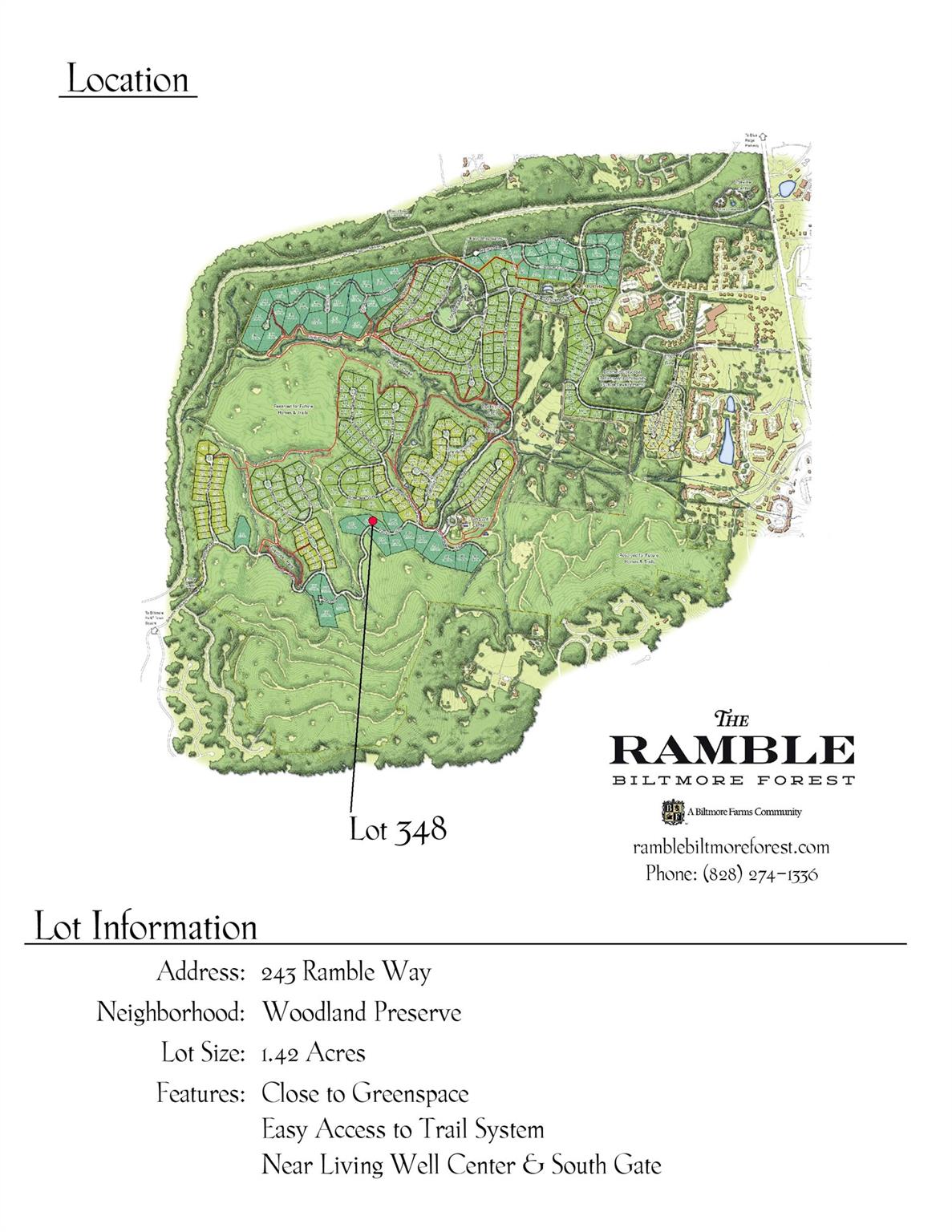 Ramble Biltmore Forest - Land