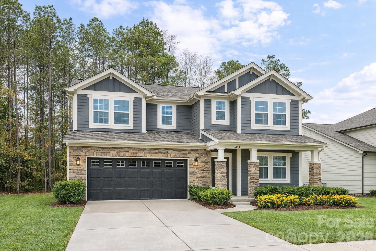 Beautifully maintained 3BR/2.5BA home in the desirable Lake Crest community, just minutes from Lake Wylie. This bright and spacious residence features 9-ft ceilings, generous storage, and thoughtful upgrades throughout.
The main level boasts an open-concept kitchen with island and breakfast bar flowing into the living room with gas fireplace and office nook— made for living and entertaining. A flexible study/playroom, remodeled half bath, and two-car garage complete the first floor.
The primary suite is a true retreat with double vanity, oversized walk-in closet, separate shower, jacuzzi tub, and private water closet. Upstairs you’ll find a large loft/rec area, three bedrooms, two full baths, and a dedicated laundry room with upgraded front-load washer and dryer. Upgrades:
Custom pantry
Whole-home water filtration
EV charger in garage
Fresh interior paint
Updated ceiling fans
Remodeled half bath

Buyers agents welcome.