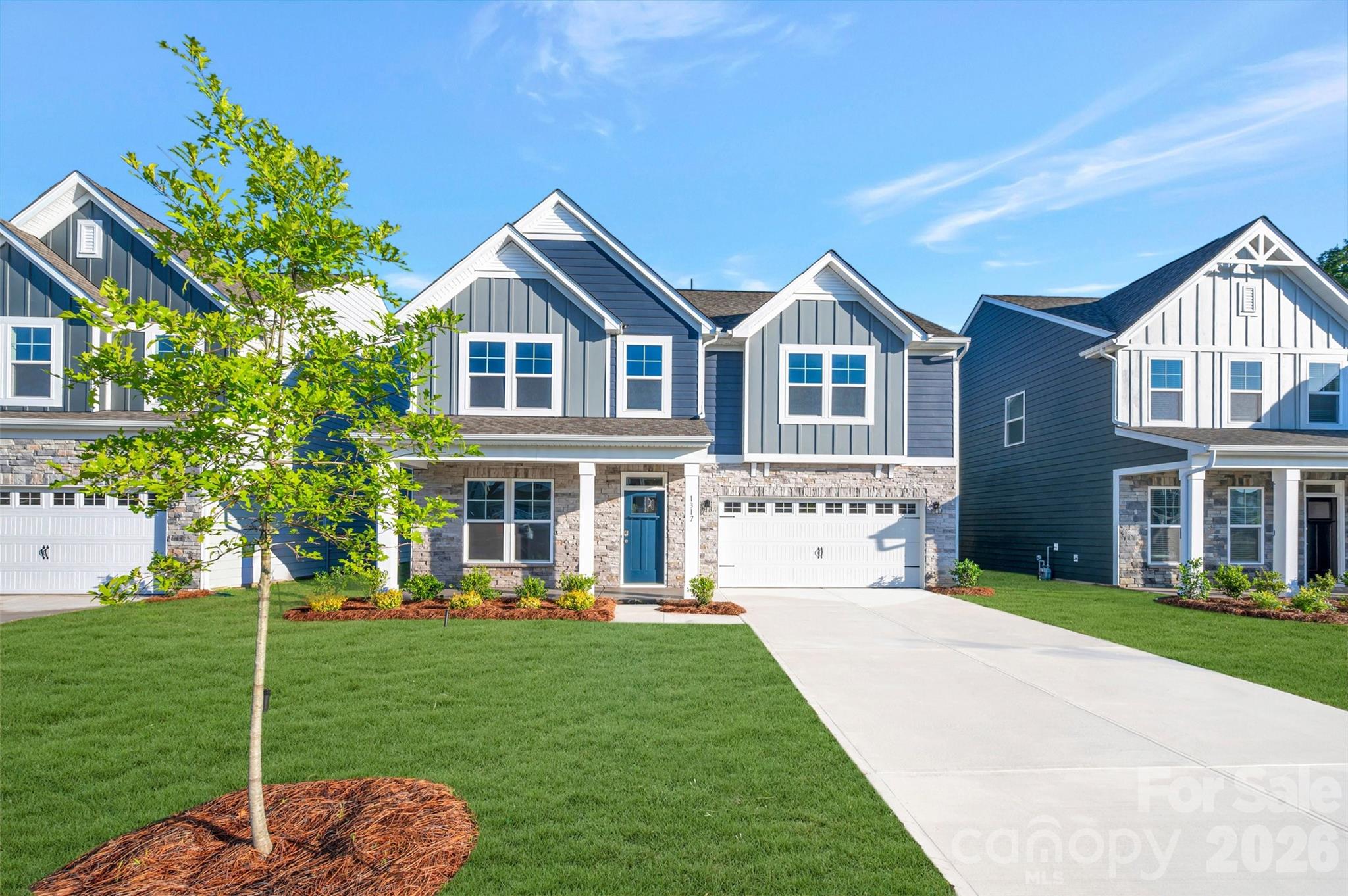 Welcome to the Draper at Canterbury Station! This community is located just minutes from Wingate University & offers all the amenities needed for a functional lifestyle. This beautiful home is set to impress with modern features & elegance. Entering the home from the front covered porch, you are greeted with an inviting and homey foyer. Off to the side, you'll find a main level guest bedroom with a shared full bathroom. The home will open up when entering your main living area. The kitchen is equipped with stainless steel appliances, gas range, kitchen island and quartz counter tops. The breakfast area allows for sit down meals & extra space. Walk out the rear door to your extended patio to enjoy entertaining or a morning coffee. The family room is spacious and open, allowing for a sectional as well as additional furniture. Throughout the main living areas is easily maintainable EVP flooring for easy cleaning. Upstairs you will find 3 additional bedrooms, a shared bathroom and the laundry room. The spacious loft provides an additional area to entertain or relax. The Owner's suite is designed to maximize elegance. With plenty of space to accommodate a king size bed and plenty of natural lighting, you'll find relaxtion will come easy. The walk-in closet allows for maximum space for all your wardrobe needs. Finally, the en-suite is nothing short of spa-like. With a dual vanity, private toilet area and tiled shower. Welcome to your new home!