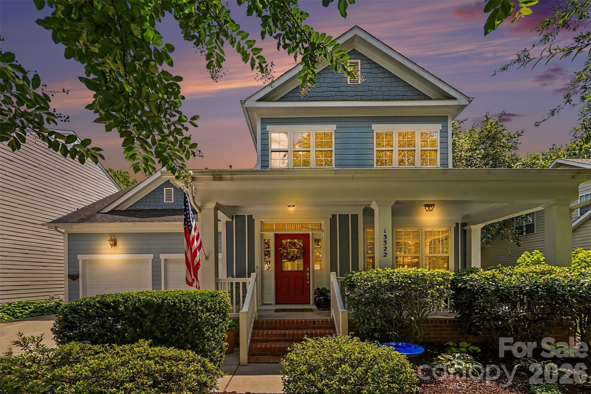 Experience refined living in Davidson's highly desirable Bradford community, a picturesque neighborhood known for its tree-lined streets, welcoming atmosphere, and exceptional location. Surrounded by the beauty and amenities that make Davidson one of the Lake Norman area's most sought-after towns, this immaculate home also offers access to highly acclaimed public schools, making it an outstanding place to call home.

Step inside to discover a bright, open-concept floor plan bathed in natural light, creating an inviting atmosphere that's perfect for both everyday living and entertaining. The spacious living area flows effortlessly into the well-appointed kitchen, where a screened porch just beyond invites you to enjoy morning coffee, outdoor dining, or relaxing evenings overlooking the beautifully landscaped backyard.

The highly desirable main-level primary suite offers a peaceful retreat, complete with a spacious ensuite bath designed for comfort and convenience. A centrally located powder room provides the perfect accommodation for guests while preserving the privacy of the owner's suite.

Upstairs, you'll find three generously sized bedrooms and a full bathroom, offering plenty of flexibility for family, guests, a home office, or hobby space. Abundant storage throughout the home ensures everything has its place.

Outdoor living is just as impressive, featuring a welcoming covered front porch, a meticulously manicured lawn, and a stunning stone patio that creates the perfect setting for entertaining friends, gathering with family, or simply unwinding in the privacy of your own backyard. Situated on an exceptional lot, this home offers a wonderful sense of space and privacy that is increasingly difficult to find.

Major updates provide outstanding peace of mind, including a new upstairs HVAC system (2025), downstairs HVAC system (2023), roof (2018), and water heater (2019), allowing you to move in with confidence.

Combining thoughtful updates, timeless style, an exceptional floor plan, and one of Davidson's most desirable locations, this move-in-ready home offers an incredible opportunity to enjoy luxury living with the charm, convenience, and vibrant lifestyle that make Davidson such a special place to call home.