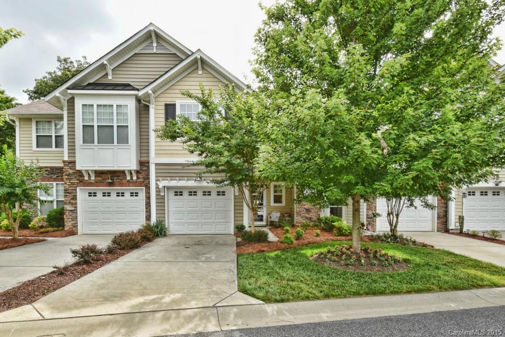 Well Cared for townhome in sought after community!  Beautiful teak wood floors throughout main level that features gas fireplace and designer lighting. Kitchen boasts granite, upgraded cabinetry and breakfast bar!  Relax on the private, screened porch with a view of the woods!  No one behind you but the wildlife! Upstairs enjoy 3 large bedrooms with ample closet space.  Within walking distance to elementary school!  One car garage. Pool & clubhouse community.  Great location, low York Co taxes