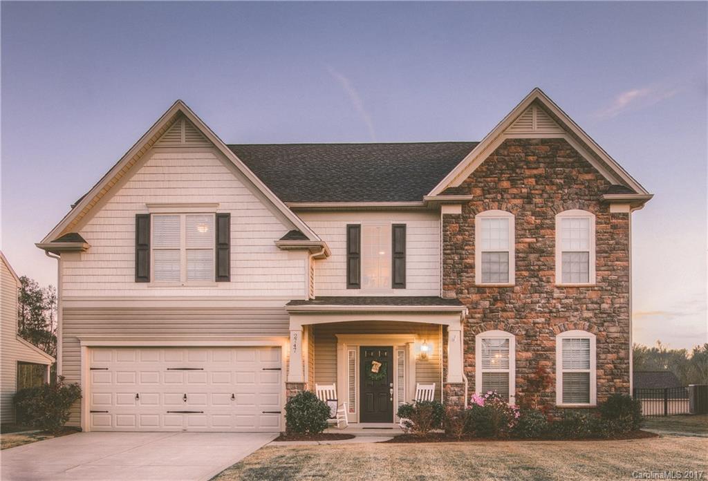 This exquisite home in Audubon Lake features hardwoods, granite, custom molding, stamped concrete patio with fireplace, built in speaker system, custom light fixtures, cabinets and shelving.Four bedrooms in the home are complemented by an office, bonus room and screened porch. Plus epoxy garage floor, irrigation system with separate water meter, and plenty of attic storage. Don't miss the opportunity to live in Fort Mill with low SC taxes, just minutes from Charlotte, Ballantyne & Southpark.