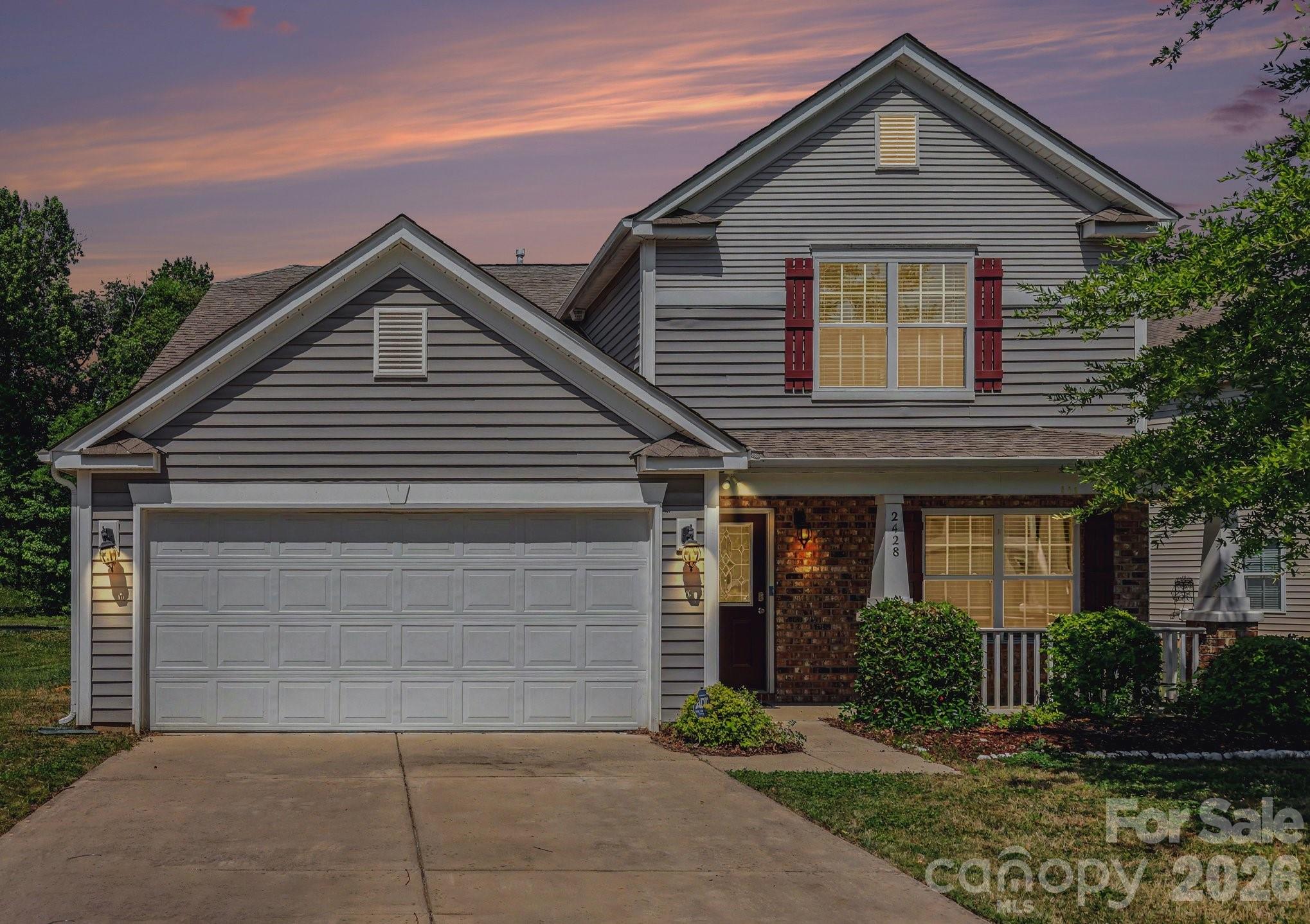 Welcome to 2428 Alex Ryan Drive, a beautifully maintained home in the desirable Vance Ridge community offering space, flexibility, and convenience. This spacious home features new luxury vinyl plank flooring throughout, oversized rooms, generous closet space, and an open layout that feels bright and inviting from the moment you walk in. One of the standout features is the two primary bedrooms, with one on the main level and another upstairs, giving this home incredible flexibility for guests, multigenerational living, or added privacy.

Enjoy a quiet neighborhood setting with a peaceful backyard, while still being just minutes from Northlake Mall, Target, Harris Teeter, the airport, and easy access to I-485, I-77, and I-85. The home is being offered fully furnished or with select furniture available on a separate bill of sale, creating a unique opportunity for buyers looking for a move-in ready option. If you have been searching for a well-kept home with room to spread out and a location that keeps you close to everything, this one is a must see.