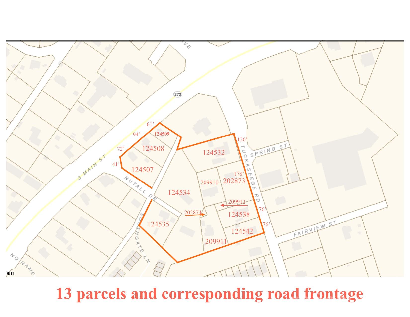 Assemblage totaling +/- 5.0 ac for sale 
13 Parcels:
2 parcels currently Zoned B-2;
11 currently Zoned R-8MF
23,500 Vehicles per day per NC DOT 
Adjacent to First Horizon Bank, across from Taco Bell, ABC store, McDonald's, Dunkin Donuts, Food Lion shopping center and other businesses
2 mi from future Olde Mecklenburg Brewery site 6 mi to I-85/I-485 interchange
9 mi to CLT Douglas Airport
Listing broker has ownership interest