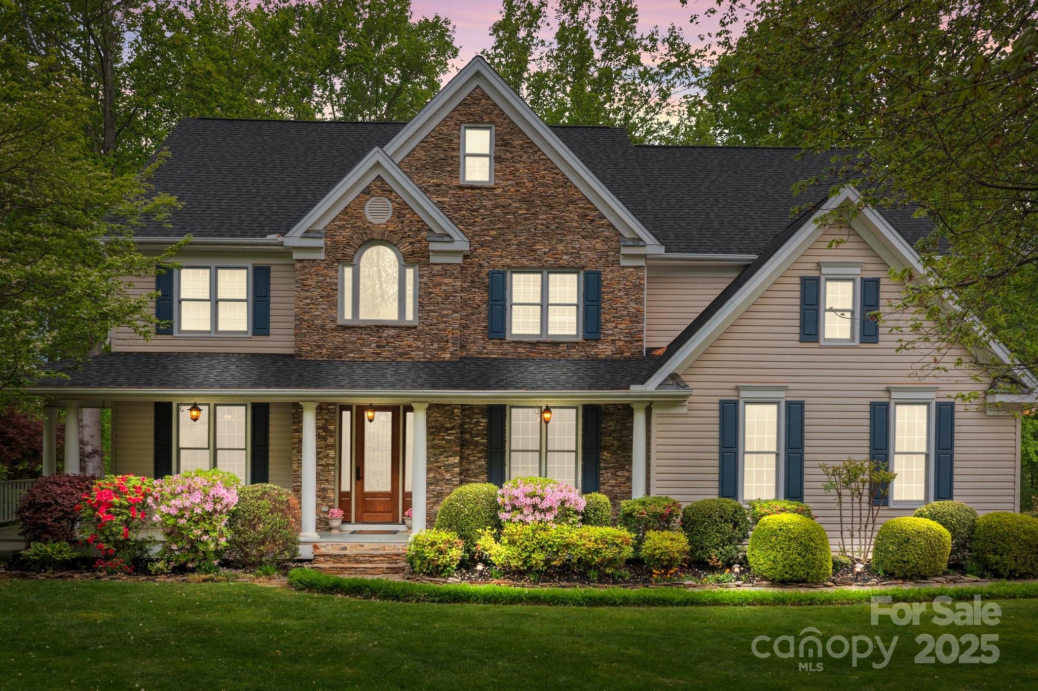 Beautifully updated 3-story Lake Norman waterview home is welcoming you home this summer! Just steps from your deeded boat slip in a quiet cul-de-sac, enjoy lake views & stunning sunsets both inside & out. This light-filled home features a flexible floor plan designed for modern living. The versatile main level is perfect for today’s work-school-play at home lifestyle, with a lake-facing sunroom, all centered around the dramatic 2-story great room. Upstairs, a cozy loft/library overlooks the living space & leads to the private primary suite. An add'l lake facing bedroom w/ ensuite bath is ideal for guests. The finished walkout lower level is the ultimate rec space w/ a game room, full bath, & access to the screened-in porch w/hot tub - a fantastic spot to unwind or entertain. Outside, the magnificent 3-tiered deck, stone patio & fireplace frame those famous Lake Norman sunsets! Fernbrook is a gem of a neighborhood with a community pool & boat launch - in a location that can’t be beat!