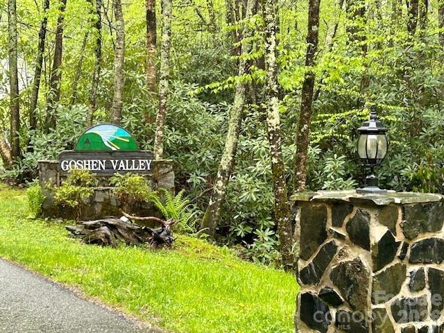 Gorgeous building lot located just off the Parkway in the Goshen Valley subdivision.  Just a short drive to highway 321 (Boone or Blowing Rock) the location may be the perfect spot for your mountain retreat!  The lot offers access to a joint well and should be a fairly easy build, as the contour of the land is very favorable.  Did we mention that you'll be overlooking a gorgeous mountain stream?  Goshen Valley has a POA that maintains the road paving, common area, etc.  Simply a lovely neighborhood to call home!