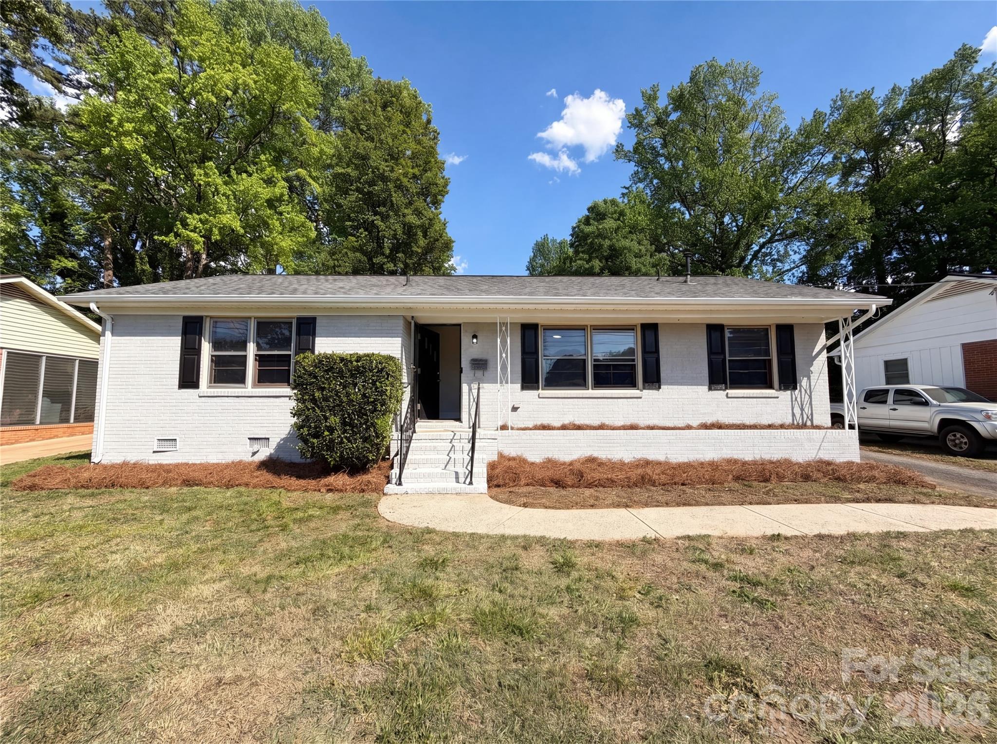 Welcome home to this charming 3-bedroom property in Charlotte! Situated on a spacious lot, this home offers plenty of room to enjoy outdoor living, gardening, or entertaining. Inside, you'll find a great floorplan designed for comfort and functionality, with well-sized rooms and a natural flow throughout. A storage building out back provides the perfect space for tools, hobbies, or extra storage needs. Conveniently located near shopping, dining, and major roadways, this home is a fantastic opportunity to enjoy both space and accessibility. Don’t miss your chance to make it yours!