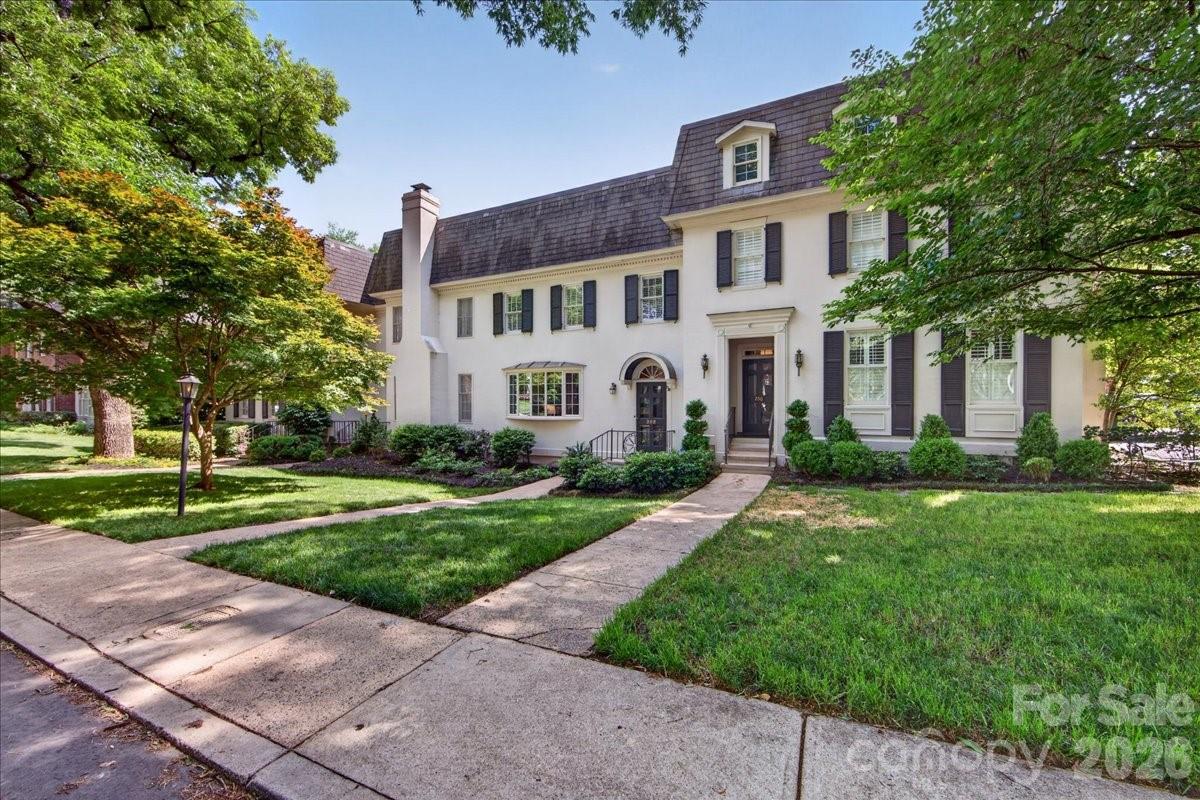 Beautifully maintained townhome in the heart of Eastover, featuring an inviting open floor plan on the main level with lots of outdoor light! The updated kitchen, dining room and family is a great space for entertaining, opening to outdoor living on the private rear terrace. Three bedrooms upstairs with a spacious primary bedroom and two large guest rooms and guest bath. Perrin Place couldn't be a better location with some of Charlotte's best restaurants just up the street as well as shopping and everyday conveniences.