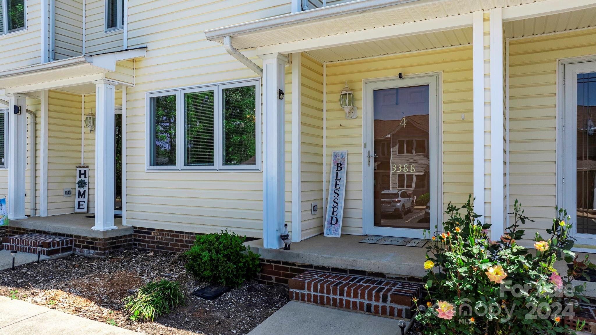 Ready to move in condition!  This 2 story townhome features 2 bedrooms & 1.5 bathrooms, with half bath on the main level.  Upon entry the kitchen is located on the left with an eat in dining area, the kitchen has abundance of cabinet space, an eat at bar and is just around the corner from the living room, which accesses the covered back patio.  The upper level has 2 bedrooms, which share a full hallway bathroom, with one of the bedrooms accessing the full bath directly and featuring a walk-in closet & separate single vanity sink.  A laundry room is located on the second level w/ built in cabinets.  HOA's are $110 per month and cover exterior maintenance, streetlights, & parking lot maintenance.  Call to see this property today!