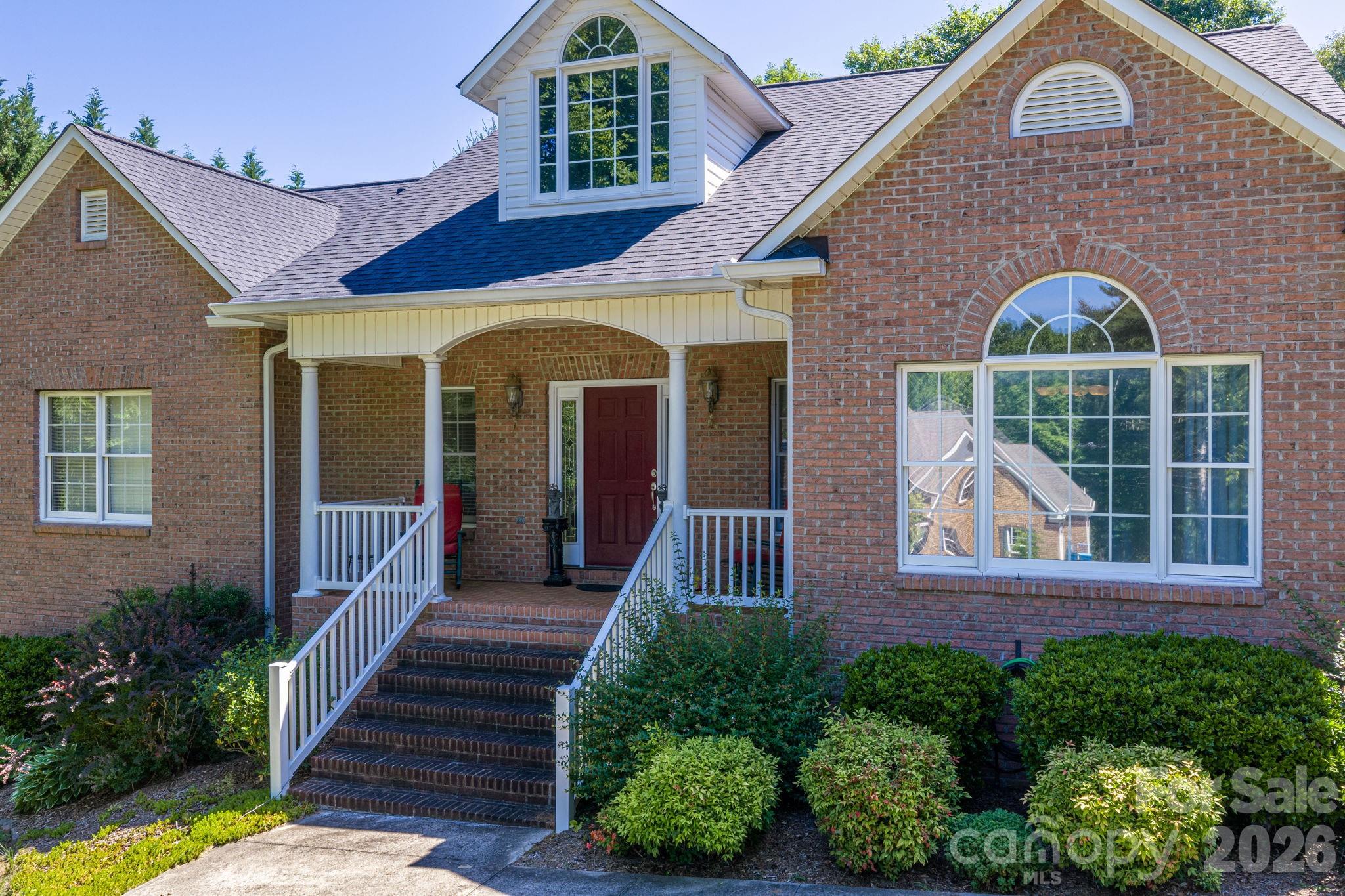 Welcome to Windsor Pointe subdivision! Bring you canoe/kayak (racks available) to enjoy the community access on LAKE HICKORY. Other amenities include boat ramp launch area, boat slip when the lottery drawing is held in the Spring, picnic area, gazebo. This custom built ranch is ideal for those who enjoy a covered front porch to rock your cares away along with the large rear screened porch to view nature or entertaining family & guest. Two large bookcases surround your gas log fireplace in the living area. The eat-in kitchen has a large island to service your cooking needs along with good size dining room. Ample storage throughout the home. The primary bedroom includes a walk-in shower plus a soaking tub. There are Jack & Jill bedrooms with one being used for office. Laundry area with 1/2 bath. NEXT is the basement family room large enough for pool table with a full bath. Come see a woodworking/craft person's dream! Garage & door to exit the side yard. Irrigation system in place. The backyard has flowering plants mid March to October. Roof, HVAC & water heater 4 years. Security systems one in and one for outside.
Don't miss this jewel!