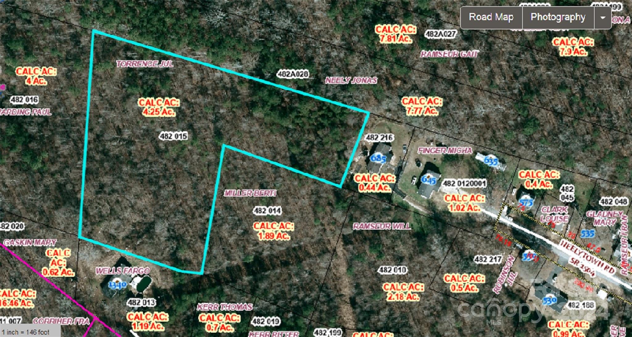 Acreage available in China Grove with convenient access to 29 and I-85. Zoned CBI which allows for wide-range of uses. Strong preference to sell this parcel along with neighboring parcel (See MLS #4195553). Bring your vision and make it a reality. Well needed and property does not perc for septic. However, potential exists to connect to public sewer from neighboring parcel. <Please note that access to view this property is from Neelytown Rd and not Ramseur...call agent to discuss access>