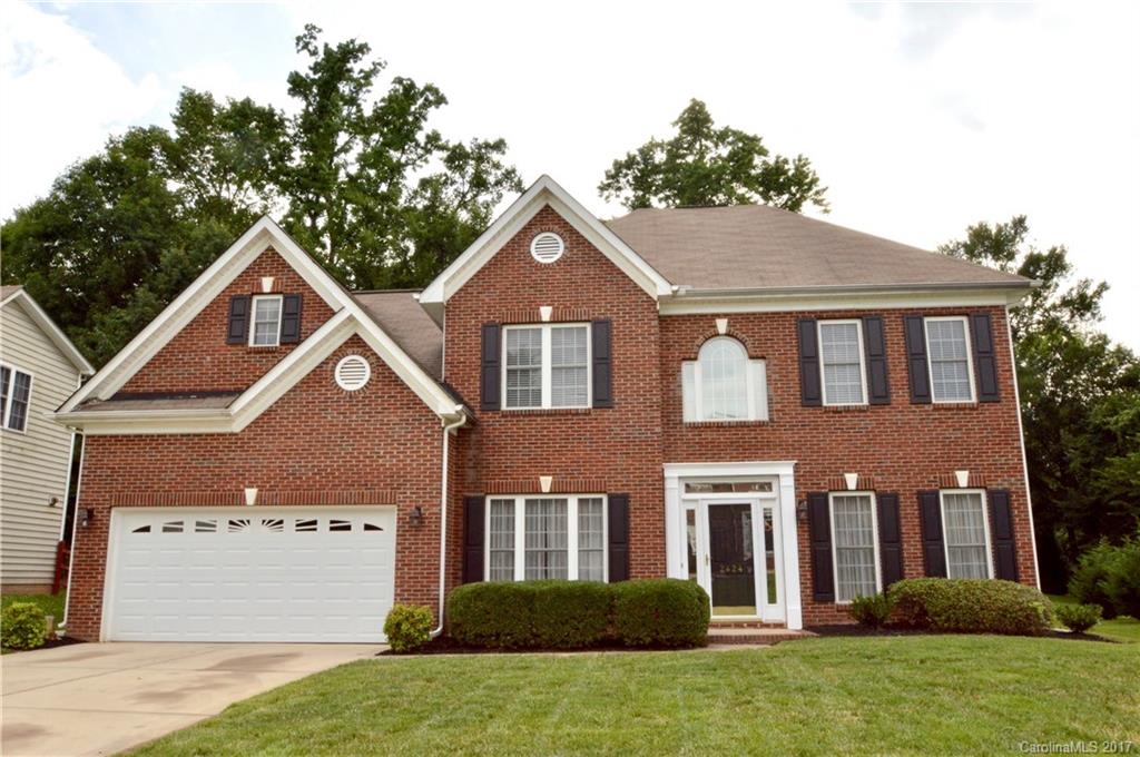 This gorgeous home has been beautifully maintained. It features both a formal living rm & dining rm. Kit w/granite counters, pantry & spacious breakfast area. Great rm w/gas log fireplace & a ton of natural light. Bedrm w/walk-in closet & full bath on main level. Master BR w/tray ceiling. Master bath w/dual vanity sinks, garden tub, sep shower, water closet & huge walk-in closet. Huge Bonus Rm featuring French Doors leading to office area. Conveniently located to I-485, UNCC, shopping & more.