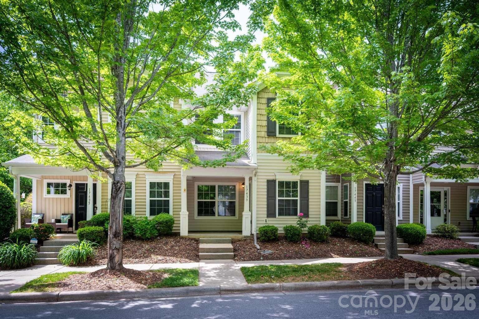 Step into this beautifully updated and move-in-ready two-story townhome in desirable Caldwell Station! All brand new s/s kitchen appliances installed in 2026 and new luxury vinyl flooring also installed in 2026! You'll love the generous sized great room, separate dining area, breakfast bar and kitchen. Entire home recently painted. The screened porch off the kitchen is perfect for morning coffee or evening breezes. Upstairs is a large primary suite with private full bath & large walk-in closet, plus another oversized bedroom with its own private full bath and walk-in closet. Laundry is conveniently located on second floor. Private parking directly in back of townhome. New hot water heater in 2024. Community features a pool, fitness center & playground. The HOA handles all exterior maintenance, landscaping, roof & siding so you can just relax and enjoy living here. Low-maintenance living at its best! Caldwell Station is conveniently located near shops, restaurants and I-77.