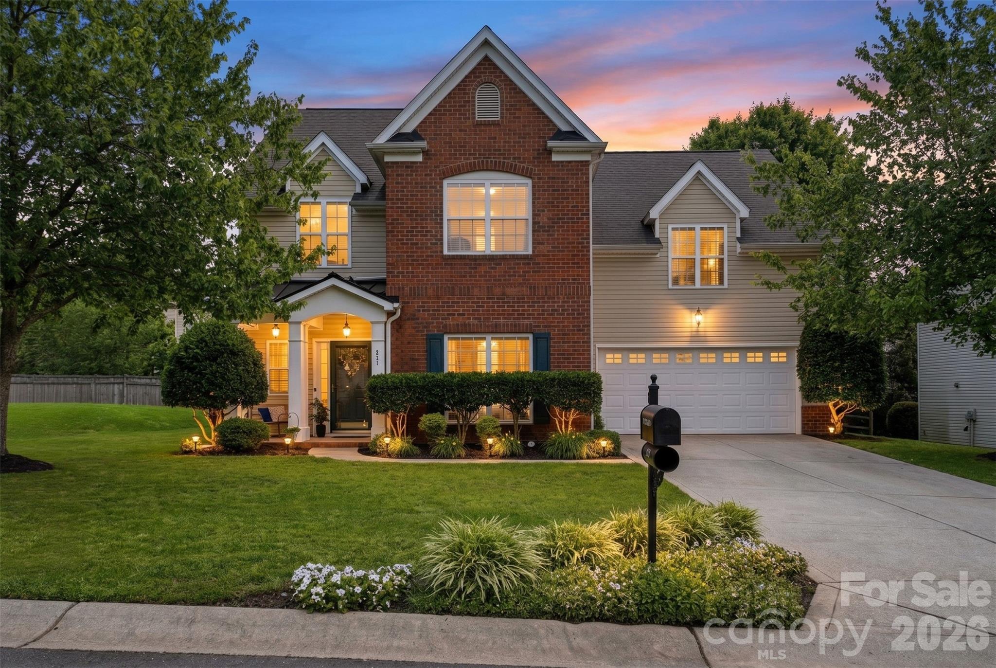 Presenting 411 Shoreham Ln in Fort Mill, a beautifully maintained home in Chadwyck at Regent Park. With 4 bedrooms or 3 bedrooms with a bonus, 2.5 bathrooms, and just under 2500 square feet, this home offers plenty of space to spread out, entertain, and enjoy everyday living. This home has the WOW factor the minute you enter! Step inside to find LVP floors throughout the main level. The floor plan offers comfortable living spaces and generously sized bedrooms, making it ideal for both daily life and hosting friends and family. Upstairs, you will find a large primary bedroom, 2 secondary bedrooms and a huge bonus/4th bedroom. Important updates include new roof 2022 and plumbing pipes replaced in 2024. The current owners have maintained a premier plan home warranty (renewed 5/20/26) that is transferrable-HVAC system is original and this warranty package will cover replacement when needed.
Outside, enjoy a quiet cul-de-sac and backyard patio for those nice Carolina evenings.  This home sits on a corner lot for added space and privacy.  Located in the heart of Fort Mill, this home offers easy access to great amenities, shopping, dining, and everything that makes this area such a wonderful place to live.