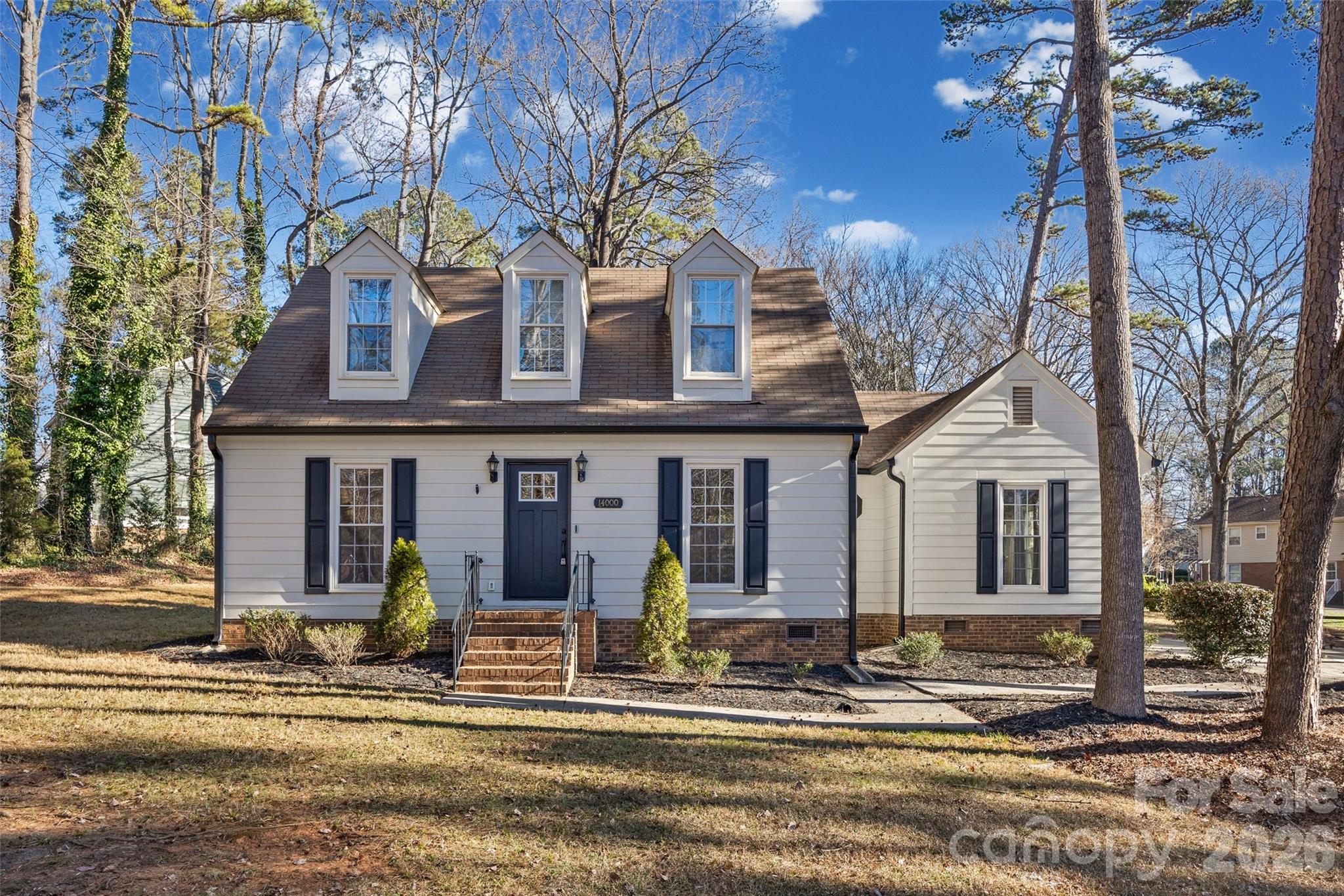Welcome to 14000 Springwater Drive in Matthews, NC, a thoughtfully designed 3-bedroom, 2-bath single-family home offering 1,833 square feet of comfortable living on a .48-acre corner lot in the highly desirable Windrow Estates community. Situated at the end of a quiet street, this home delivers privacy, functionality, and timeless appeal in one of the area's most established and sought-after locations.

Inside, you’ll find a bright, welcoming layout featuring a primary suite on the main level, perfect for easy everyday living. A dedicated home office on the main floor makes working from home effortless. The open living areas flow seamlessly into a kitchen designed for both style and performance, complete with custom soft-close cabinetry, ample storage, and generous prep space.

Upstairs, two spacious secondary bedrooms provide flexibility for guests, family, or bonus space, while the well-appointed layout ensures both privacy and comfort throughout the home.

Step outside to enjoy exceptional outdoor living on your expansive corner lot with mature surroundings
Out the backdoor you'll find both a screened porch and a rear deck, ideal for relaxing, entertaining, or enjoying peaceful evenings. The property also features a storage shed, plus an exterior storage closet with an interior wash sink - perfect for gardening, hobbies, or cleanup after outdoor projects.

This home is packed with practical upgrades, including: Tesla charger already installed, New gutters with leaf guards (2024), Fresh interior paint, New HVAC (2022).

Located in Windrow Estates in Matthews, North Carolina, this home offers the perfect balance of tranquility and convenience with easy access to shopping, dining, parks, and top-rated schools. Whether you’re searching for a move-in-ready home in Matthews, NC, a primary bedroom on the main level, or a property with work-from-home flexibility and outdoor living space, this one checks every box.

14000 Springwater Drive is the kind of home buyers wait for: well maintained, intelligently designed, and positioned in one of the area’s most desirable neighborhoods.