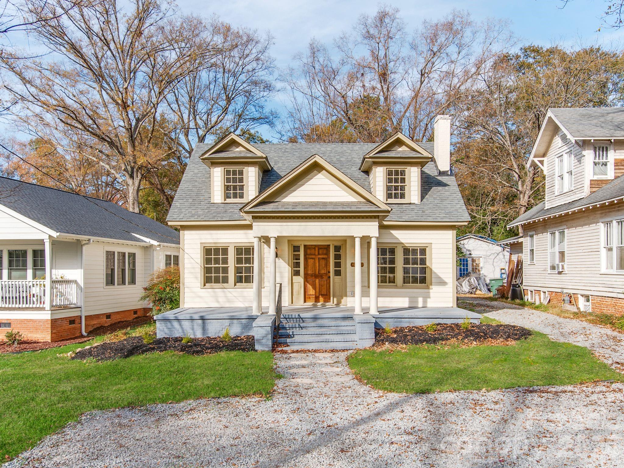 Step into the charm of York-Chester Historical District with this beautifully updated cottage-style home featuring rive large bedrooms and two full baths. Historic character meets modern comfort with new HVAC, new applicances, and fully updated kitchen and baths. Classic details include penny tile, a vintage soaker tub, and period-correct milk glass accents, all complimented by a cozy fireplace. Thoughtful updates blend seamlessly with the homes original charm. Priced to sell - don't miss this rare opportunity to own a piece of York-Chester history.