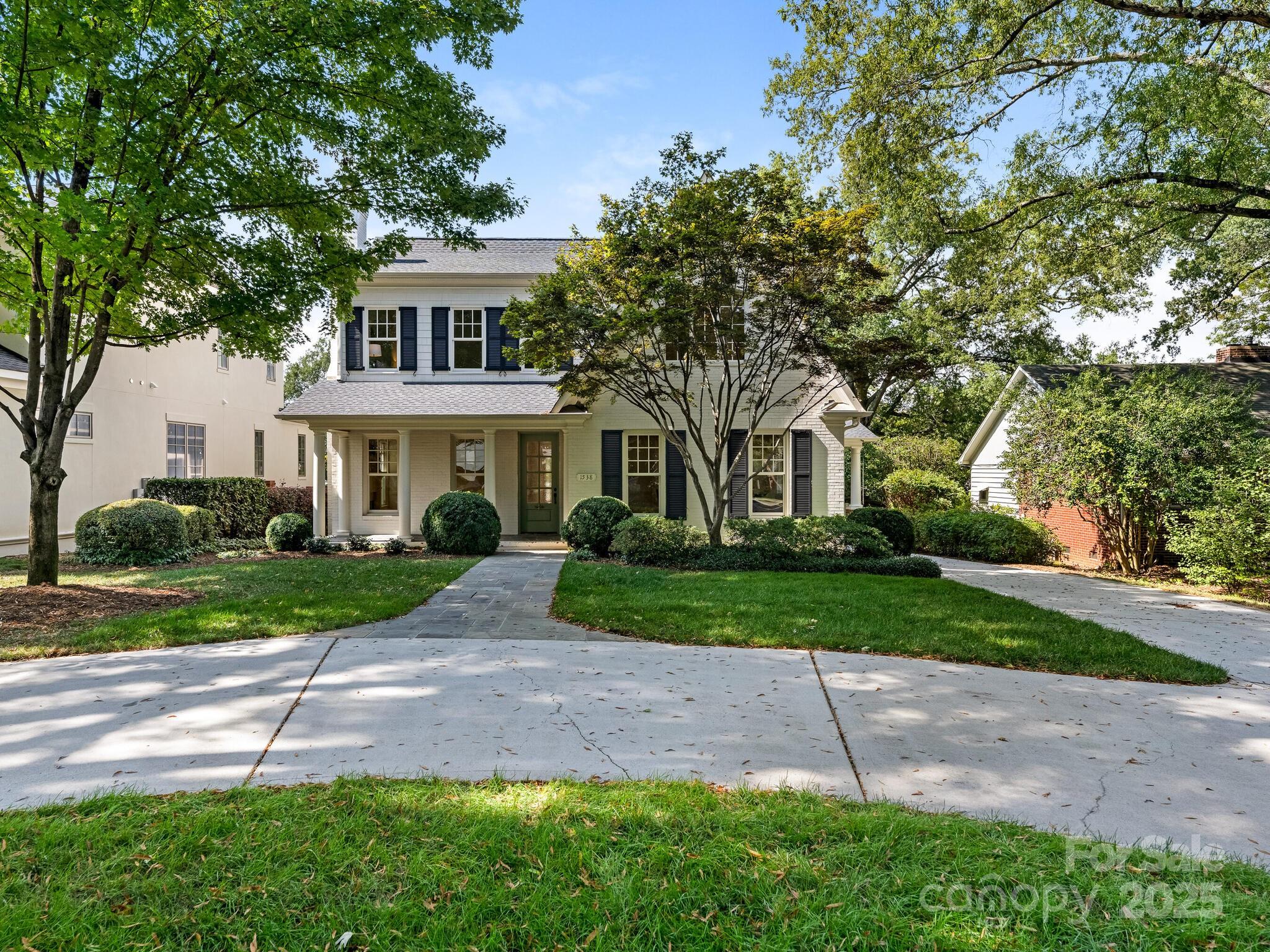 Welcome to your dream home! This stunning two story home situated on .39 acre lot, boasts mature landscaping that enhances its curb appeal. Inside you will discover an open floor plan flooded with natural light, featuring high ceilings and freshly painted walls throughout. The home's recent updates include new hardwood flooring, roof on main house and sleek countertops, providing a modern touch to the classic design. Enjoy entertaining in the spacious family room or unwind in the front study or primary suite sitting area. This home offers a versatile guest quarters above the two car garage, perfect for visitors or as a private office space. With move-in condition and thoughtful details at every turn, this property is ready for you to call it home. Don't miss your chance to own this beautiful residence .