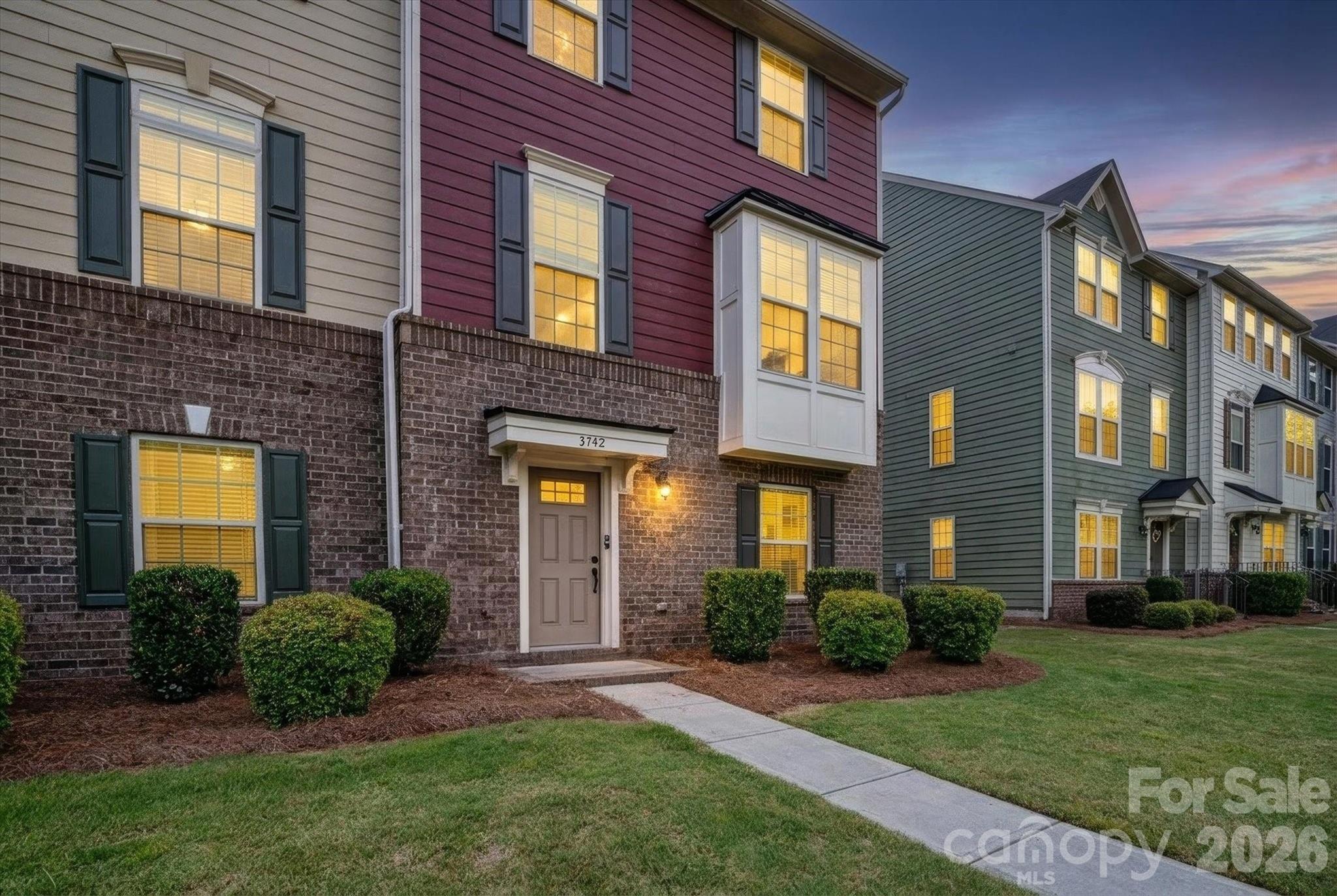 Welcome Home to One of Charlotte's Best-Kept Secrets  Imagine waking up every morning to unobstructed forest views instead of a wall of neighboring homes. Nestled directly across from the protected green space of Renaissance Park, this beautifully maintained 3-bedroom, 2.5-bath townhome offers a rare combination of privacy, convenience, and outdoor living that is nearly impossible to find in Charlotte.  Step outside and enjoy a larger-than-average yard, miles of sidewalks, and direct access to over 140 acres of parkland, walking trails, and biking paths. Whether you're sipping coffee while overlooking the trees, entertaining on the deck, or taking an evening stroll through the park, this home delivers a lifestyle that feels far removed from the city—while keeping you close to everything.  Location is where this home truly shines. You'll be just 10 minutes from Charlotte Douglas International Airport, 10-15 minutes from Uptown, 5-10 minutes from LoSo, and a short drive to SouthPark and Ballantyne. Walk to Starbucks, Panera, Chex Grill, Chipotle, and other everyday conveniences while still enjoying the peace and quiet of a neighborhood that doesn't feel like typical townhome living.  Outdoor enthusiasts will love the direct community access to Renaissance Park, Private Community Access to the largest regional farmers market in Charlotte, and the upcoming Sugar Creek Greenway expansion, which will provide even more opportunities to explore and connect with nature.  With gorgeous views, exceptional privacy, a peaceful setting, and unmatched convenience, this is more than a townhome—it's a lifestyle. Opportunities like this rarely come available.