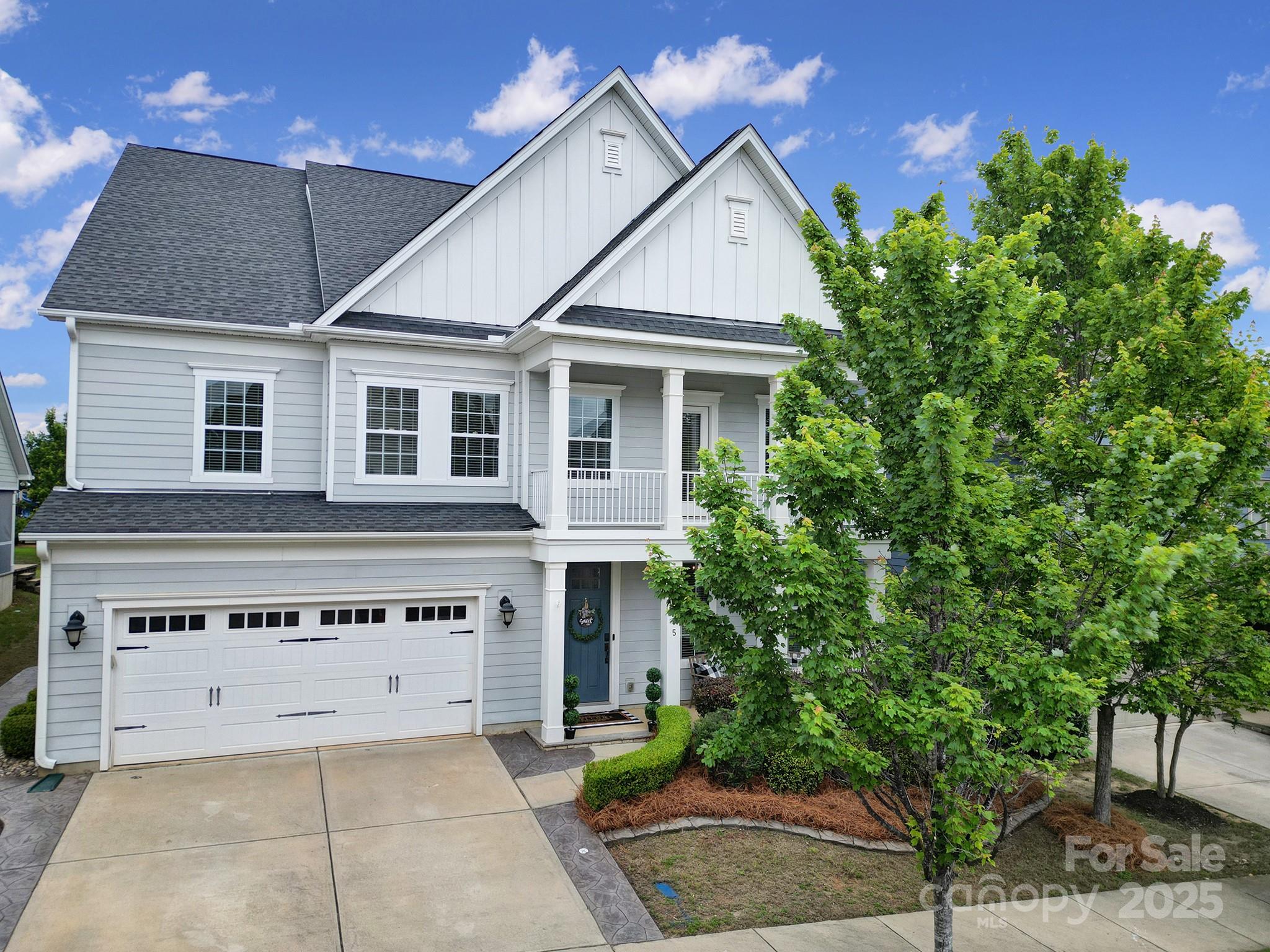 Prepared to be impressed! Open plan w gourmet kitchen, oversized island, 5 burner gas cooktop, stainless appliances, walk in pantry, open dining w sliding door leading to four season patio room. Extensive hardscape, professional landscaping, fire pit, large flat fenced private yard for endless entertaining. The main floor offers private guest suite and full bath, office w french doors, breakfast area, dining room, welcoming great room with gas fireplace, & great room. Upstairs you will find 4 additional bedrooms, 3 full baths, loft, and a bonus room w closet. The Luxurious primary suite features sitting area and elegant bath w tile shower, soaking tub, and walk in closet. Thoughtful upgrades throughout include 5” hardwood flooring extended to the upper level, stylish tile in all bathrooms, and plush carpeting in the bedrooms, & custom built ins. Community offers clubhouse, pool, 2 play grounds, 2 ponds, walking trail, & walk-able to dining options. Welcome home!