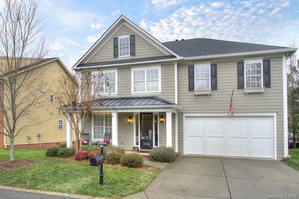Welcome Home! Rocking chair front porch in a swim/tennis/clubhouse neighborhood! Walk to all of the amenities & new elem. school. Convenient access to all that Ballantyne offers. New roof-2014. H/W on main (carpet in office).  SS applncs. Granite counters. 10ft ceilings on main. Lrg owners suite w/2 walk-in closets, luxury bath w/dual vanities, spa tub and sep shower & water closet.  Lrg 2ndry BRs.  Low SC taxes. 3 season sun room by Archadeck.  Full irrigation. 1 YR Buyer wrnty