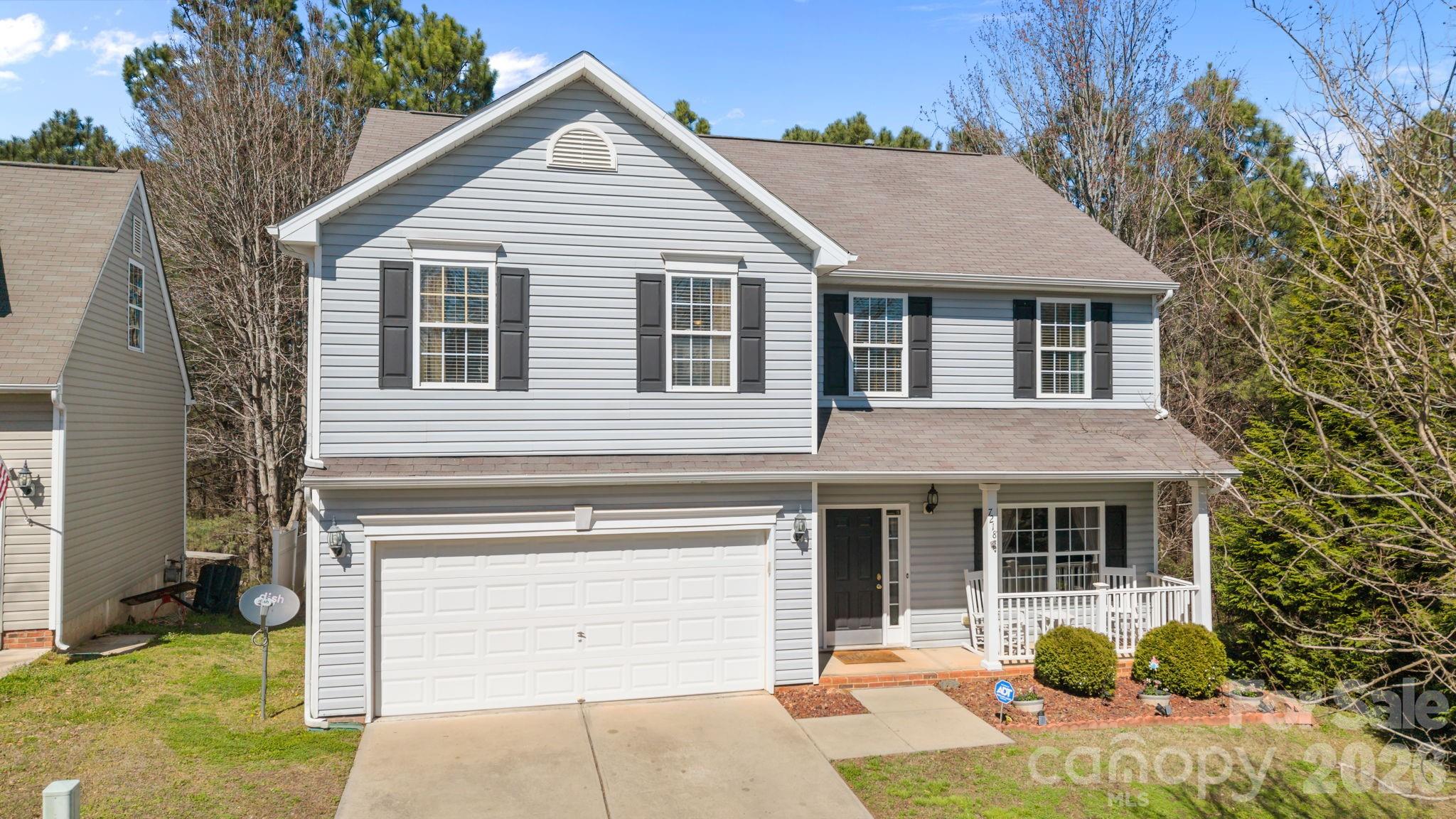 Welcome to this spacious 3-bedroom, 3.5-bath walkout basement home tucked away on a quiet cul-de-sac in the highly desirable Meadowview neighborhood of Tega Cay, with no HOA. Offering over 3,000 square feet, this home blends comfort, functionality, and peaceful surroundings.
The main level features a bright dining room, inviting living room with fireplace, and a well-appointed kitchen with granite countertops and wood cabinetry. Durable LVP flooring runs throughout the foyer, dining, and kitchen areas, adding both style and practicality. Step outside to the upper deck overlooking a serene wooded backdrop, then down to the covered patio below-perfect for true indoor-outdoor living and entertaining. A professionally installed closed gutter system adds efficiency and peace of mind.
Upstairs, you’ll find all three bedrooms, including a spacious primary suite with ensuite bath and generous closet space, along with a versatile loft ideal for a home office or flex space. One of the secondary bedrooms has been upgraded with LVP flooring for a modern touch.
The finished walkout basement offers incredible flexibility with a large bonus area featuring a bar, private office, full bath, and access to the lower-level covered patio surrounded by mature trees.
Enjoy all that Tega Cay is known for: golf cart-friendly streets, scenic trails, top-rated Fort Mill schools, and close proximity to the beach & pool club, lake access, golf club, parks, and the upcoming Grove development with dining and entertainment.
