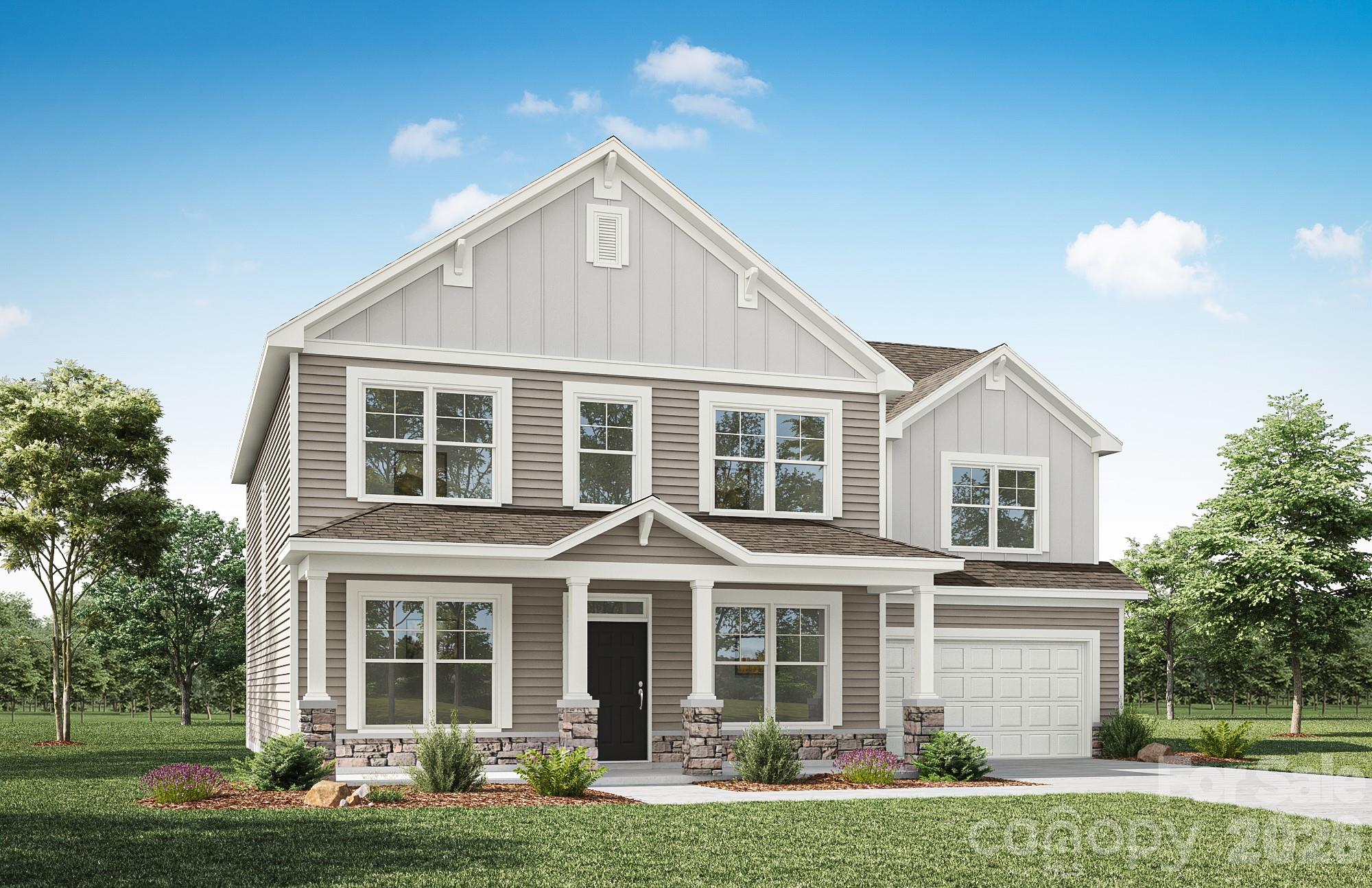 This listing is for a PROPOSED to-be-built home, Pricing is for a 2-story Colfax elevation B floorplan offering 4 bedrooms, 3.5 baths and over 3,000 sqft of living space. Homesite 48 offers .93 acres, plenty of space to spread out. On the main level in the Colfax plan you will find an office, powder bath and formal dining room. Enter the kitchen and find ample counter space with the large island, breakfast area is just off the kitchen and family room. Walk outside to the standard 8x8 concrete patio, or upgrade to options like a covered porch, screened porch or sunroom. On the upper level find a loft and all 4 bedrooms including the primary bedroom with large walk-in closet and upgraded luxury shower option. Additionally, there are 2 more bathrooms and a convenient laundry room.
Make an appointment today to find out more and about this exciting community and the many additional structural and design options available to upgrade!