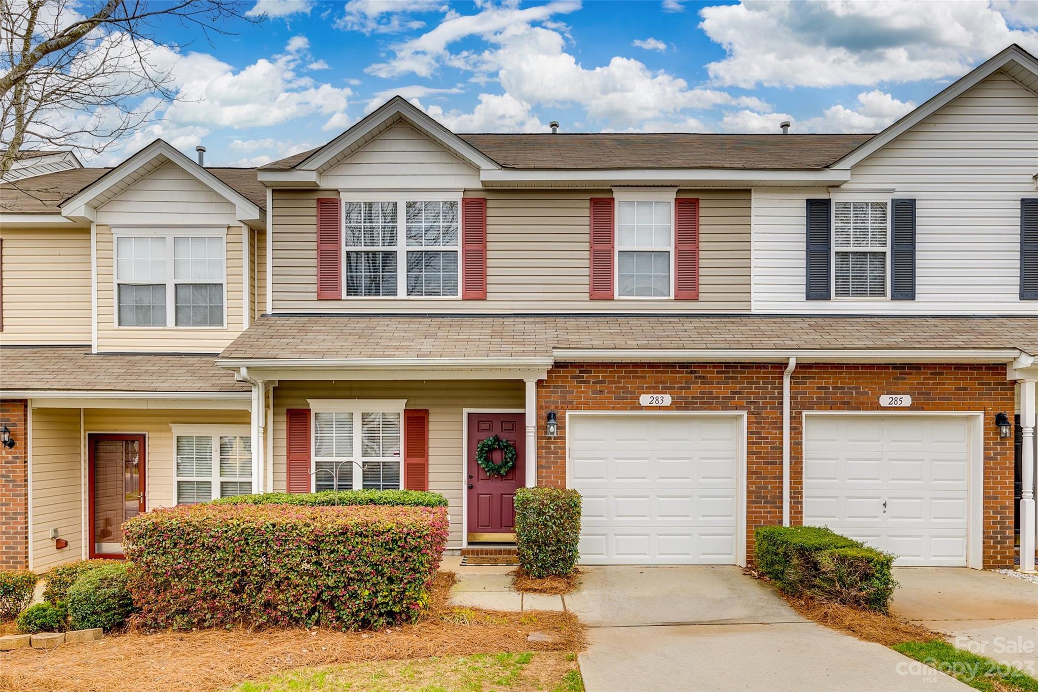 Multiple Offers Received. Welcome home! This townhome is a true gem in Fort Mill and will not last! The newly renovated kitchen features quartz countertops, a tile backsplash and is open to the great room with a gas fireplace. Newly painted first floor with upgraded lighting and hardwoods throughout. The owner's suite on the second floor has a large walk-in closet and tons of space to retreat. Large loft can be used for a home office or recreational space. Enjoy the outdoors on your rocking chair front porch or the backyard patio. Community offers an outdoor pool, recreation area and walking trails. Convenient location to schools, highways, the new Kingsley shopping center, restaurants and entertainment, as well as downtown Fort Mill! You do not want to miss this one!