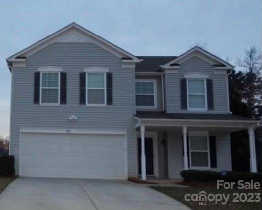 Welcome to your future home! This beautifully crafted 3-bed, 2.5-bath, 2-story home is a haven of comfort and style. Home features spacious living area and modern kitchen with stainless steel appliances. The 2nd floor master bedroom offers a luxurious retreat with an en suite bath featuring a relaxing garden tub and dual sinks. Say goodbye to storage woes with the convenience of a walk-in closet in the master bedroom. The 2nd floor hosts two additional bedrooms, providing ample space for family or guests. A highlight of this property is the 2nd floor laundry room, adding a touch of practicality to your daily routine.
For those who enjoy outdoor living, the large floating deck added in 2022 is the perfect spot for entertaining friends and family or simply unwinding in the fresh air. Picture yourself hosting barbecues or enjoying a quiet morning coffee on this delightful outdoor space.
The 2-car garage adds both convenience and security to your lifestyle. New roof installed 2023.