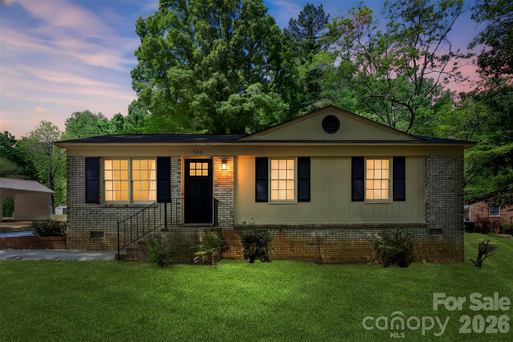 USDA Eligible! Fully renovated brick ranch with major upgrades already done for peace of mind. Features include new HVAC & ductwork, quartz countertops, new sinks, toilet, and tub/shower combo, updated lighting, fresh interior/exterior paint, and durable LVP flooring throughout. Crawlspace improvements completed plus a brand-new driveway. Clean, modern, and truly move-in ready—no projects, no surprises.