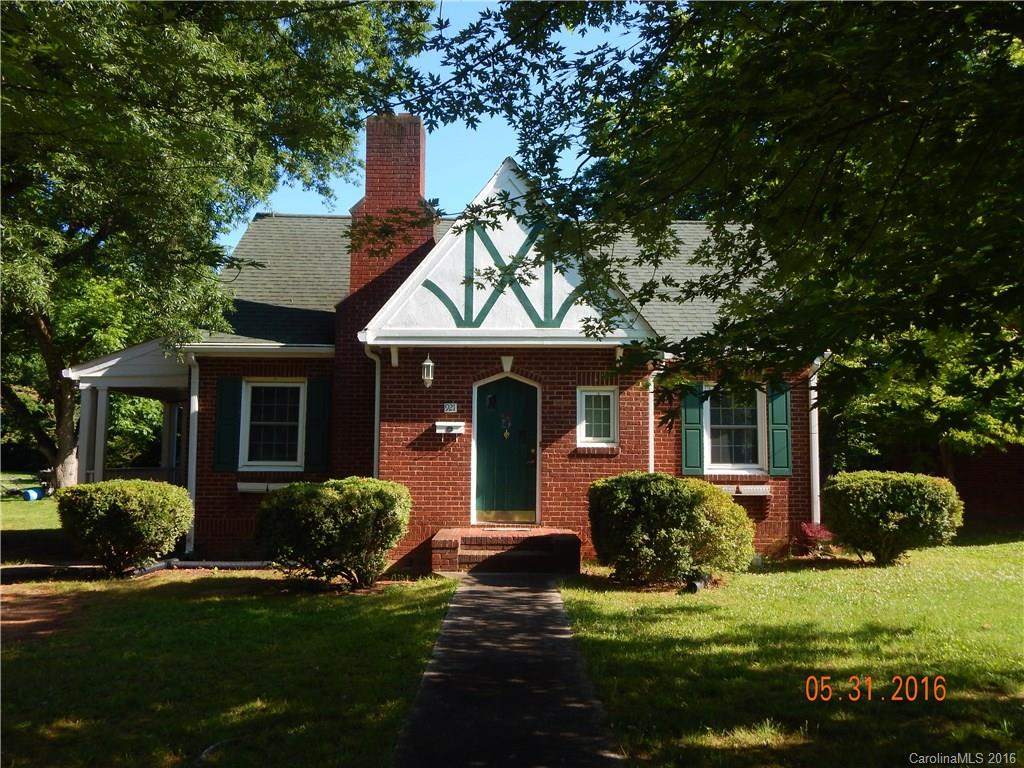 Beautiful home in Albemarle with fresh paint and beautiful hardwood floors.  This red brick cottage is in walking distance to downtown Albemarle which offer a wonderful library and several nice restaurants.  With the collage being built in Albemarle this will be good investment property for students or faculty.  The owner had a complete home inspection done and all work has been completed..  Great buy.