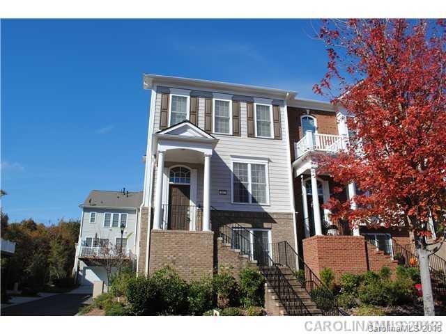 Beautiful rental townhome in highly sought-after Baxter Village! Immaculate end unit features dual master bedroom plan plus 3rd bedroom with its own full bath. Master & 2nd master each have private baths, walk-in closets & tray ceilings. Great Room w/ all the upgrades including fireplace w/ granite surround, beaming hardwood floors on main level, updated kitchen w/ granite counters SS appliances, including GE Profile Range & Stove. Lawn & exterior maintenance included.