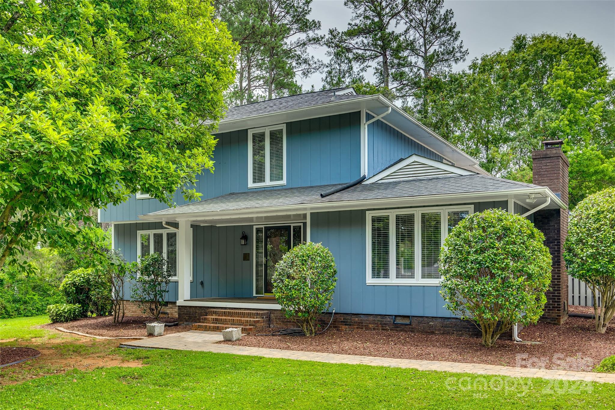 Welcome to 1274 Wendy Rd, located in the desirable Meadow Lakes community in Rock Hill. This home sits on a large, .88 acre lot & has 4 bedrooms & 3.5 baths. Inside you will love the tall windows in every room & the natural light that flows throughout. The kitchen features granite countertops & SS appliances. On the main floor you have a dining room, multiple living/flex spaces and a sunroom. The spacious primary bedroom has a large walk-in closet & the primary bathroom has a separate tub & shower as well as dual vanities. There are 3 additional bedrooms upstairs, one of which has an attached bathroom. Outside you are sure to love the large back deck overlooking your level, fenced in backyard that comes w/ a deluxe patio & fire pit. Exterior storage buildings & the oversized 2 car garage offer plenty of room for storage. Improvements include a new roof, gutters and downspouts(6/24), tankless water heater(2/24), crawlspace encapsulation(3/24),electrical panel(2/22) & well pump(4/24).