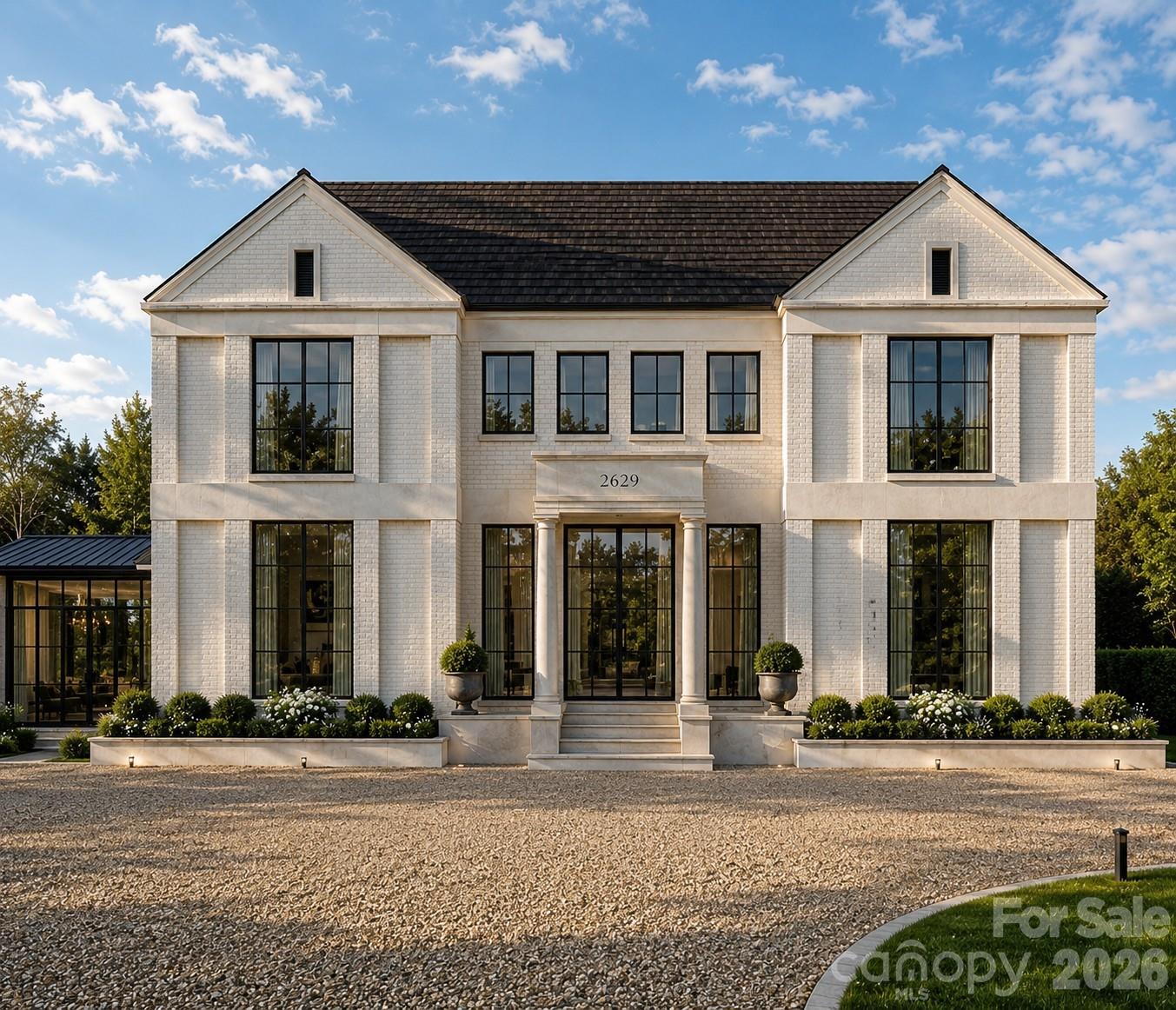 Crafted by renowned luxury builder David Simonini Signature Homes, this exceptional custom residence blends timeless architecture, thoughtful design, and uncompromising craftsmanship on a rare, over half-acre homesite in one of Charlotte’s most sought-after neighborhoods. Located in the heart of Lansdowne, this home offers an extraordinary combination of privacy, convenience, and luxury living just minutes from SouthPark’s premier shopping, dining, and entertainment, top private schools including Providence Day, and only 20 minutes to Uptown Charlotte.

Designed for both everyday living and elegant entertaining, the home showcases over 5,300 square feet of meticulously curated living space highlighted by luxury finishes, extensive custom millwork, designer lighting, and exceptional built-ins throughout. The main level features a stunning primary suite retreat with spa inspired bathroom including a sauna off shower, incredible closet and private primary laundry, a chef-inspired kitchen with oversized island and walk-in pantry, scullery and prep area, formal dining room, private library, expansive great room, and seamless indoor-outdoor living spaces.

The upper floor offers three spacious secondary bedrooms, each thoughtfully positioned for privacy, along with a large recreation room ideal for media, gaming, or gathering with family and friends.

The oversized three-car garage, dedicated fitness room, abundant storage, and thoughtfully designed floorplan deliver a level of functionality rarely found in luxury homes. Every detail reflects the quality and attention to detail that have made David Simonini Signature Homes one of Charlotte's most respected builders.

Set on a beautiful homesite of more than half an acre, this property offers the opportunity to enjoy luxury living in an established neighborhood known for its mature trees, larger lots, and unmatched location. A rare offering that combines custom craftsmanship, modern convenience, and one of Charlotte's most desirable addresses.

Floorplan, finishes and layout may be modified prior to construction. Buyer can totally customize floorplan and add square footage if desired.