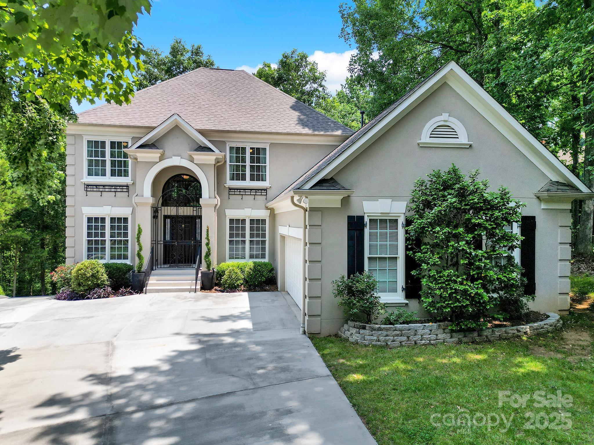 Welcome to this amazing custom home featuring 6-bedrooms, 3 1/2 bathroom, open floor-plan, finished basement with an in-ground pool situated in a quiet cul-de-sac with backyard facing a nature preserve. Nestled in the sought after, established Bailiwyck community with very low turnover this home is ready for their new owners. Beautiful home with both convenience and rare privacy.  The community is filled with wonderful amenities and this home has recently undergone recent improvements such as new roof, two new HVAC systems, new water heater, new gutters, freshly painted exterior, refinished hardwoods and much more... Take advantage of top rated Fort Mill schools in the area all while paying low SC taxes and being strategically positioned close to all amenities, shopping and main attractions that Charlotte has to offer. Welcome to your dream home.