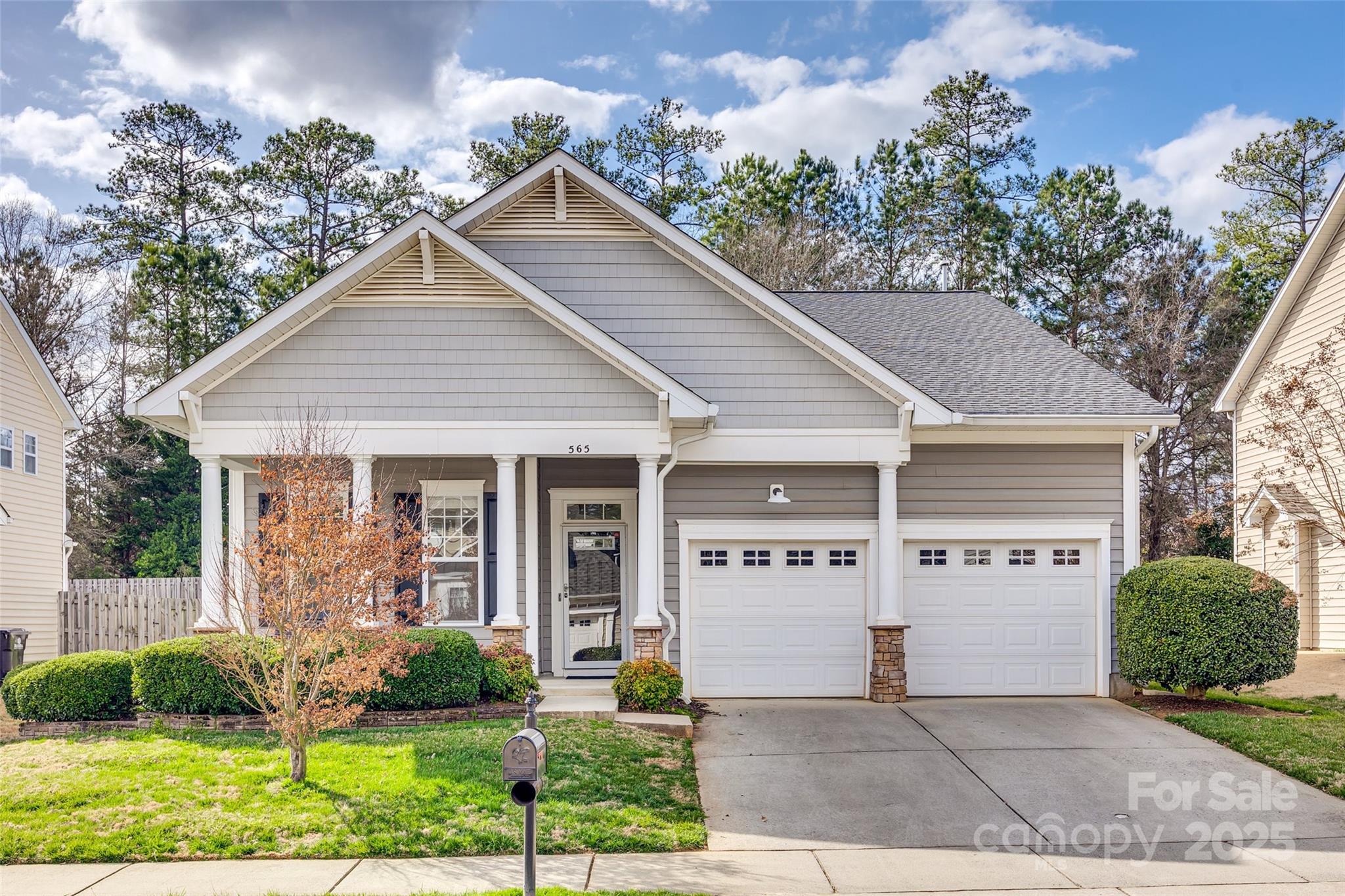 Back on market - no fault of sellers!  This gorgeous, well-maintained home is one of the few ranch-style homes in Ridge Pointe with a 4th bed/bonus room with a full bath over the finished 2-car garage. This treasure has an arched entryway, tall ceilings and an open floor plan that will make you feel right at home.  3 bedrooms and 2 full baths on the main floor offer one level living and there is a bonus screened porch on the back of the house with a full fenced in backyard. There is a gas fireplace in this spacious floor plan and there is plenty of storage space as well. This home also offers new flooring, a new roof in 2024, a leaf-guard gutter system, new disposal, refrigerator, and water heater in 2023. The HVAC system has a whole house air filter with ultraviolet light, a 2 zone gas pack and the yard has a an in-ground irrigation system.  On top of that, this home sits in beautiful Ridge Pointe in Rock Hill in a central location.  What are you waiting for?