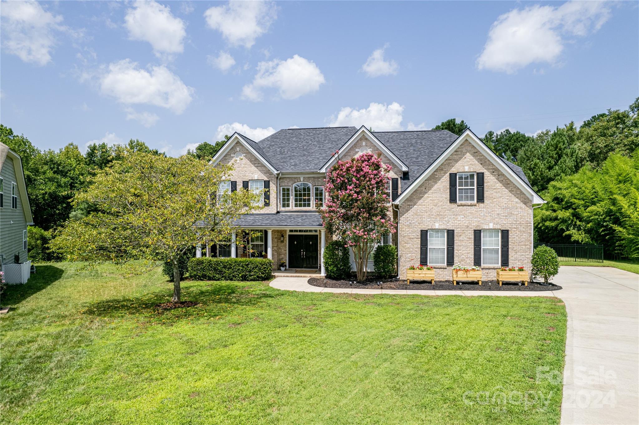 Welcome home to this beautifully updated Legacy Park property located at the end of a cul-de-sac and backing up to the woods for your privacy. You will have tons of space as this floor plan is the largest in the community, including 4 bedrooms as well as bonus rooms and flex spaces. There is even a "secret room" upstairs... see if you can find it! Updates include the new architectural shingle roof, HVAC, landscaping, sitting room lounge on the main floor, kitchen updates, and much more. With so many options to make this one your own, you will have to see it for yourself!