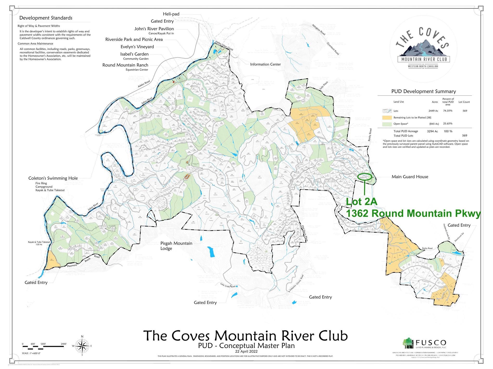 The Coves Mountain River Club - Land