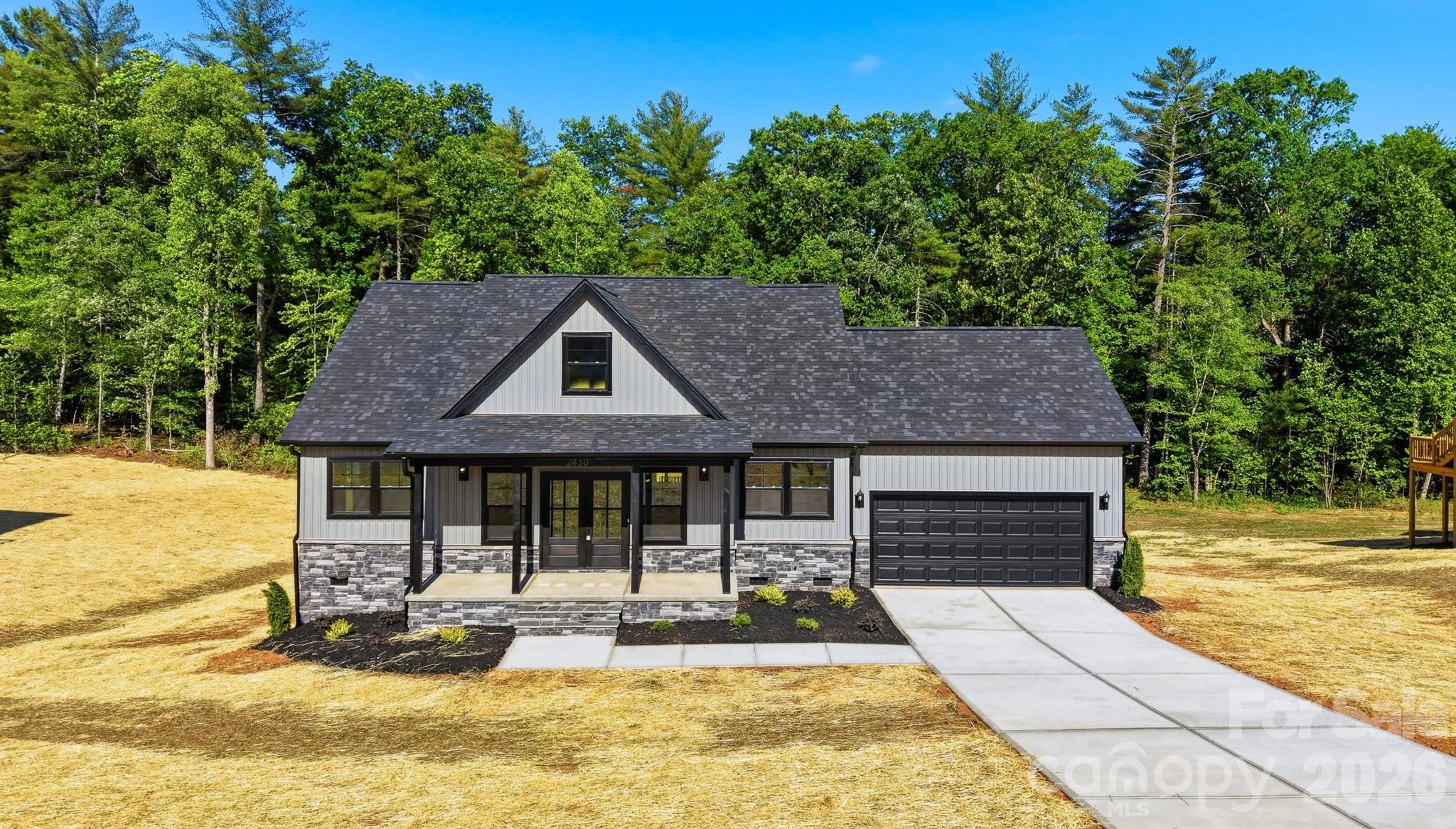 ***Back on Market at no fault to seller, Due to buyers financing falling through***

Clean lines, strong curb appeal, and elevated finishes come together in a home that immediately stands out the moment you arrive.

This 3 bedroom, 2 bathroom custom home offers 1,733 heated square feet of well designed living space, positioned on a .51 acre lot that provides both space and privacy. This is not track built, cookie cutter construction. Every home in this community is thoughtfully designed and built with consistency, quality, and a cohesive vision in mind, creating a neighborhood that feels elevated, uniform, and intentional from start to finish. 

The front elevation is anchored by a beautiful brick veneer, giving the home a grounded, high end presence that pairs seamlessly with the modern exterior and black window package. A 6 ft stained mahogany French entry door creates a bold first impression, leading into an interior finished with 12mm LVP flooring throughout, built over an Advantech quiet subfloor system that delivers both durability and a noticeably solid feel underfoot. The kitchen is designed to stand out, featuring soft close cabinetry, quartz countertops, and black accent details that carry consistently throughout the home, creating a clean, cohesive aesthetic. Black lighting and fixtures elevate each space, while the open layout allows for effortless flow between living, dining, and entertaining areas. 

The primary suite is a true highlight, offering a massive bedroom layout paired with an oversized walk in closet, creating a space that feels both functional and elevated. Energy efficient Jeld Wen windows and a matching sliding door bring in natural light while maintaining comfort and efficiency. Step out back to a 10 x 16 deck, ideal for relaxing or hosting, all while enjoying the space your lot provides. A full 2 car garage adds both function and convenience, completing the package. 

This home represents the next step in something bigger. It is one of the early releases in the Rodger’s Estates Subdivision, a 44 home community where every home is custom built with a unified design standard and attention to detail throughout. This is home number 3 of 44, and the momentum is just getting started.There are currently 6 homes built in the subdivision.