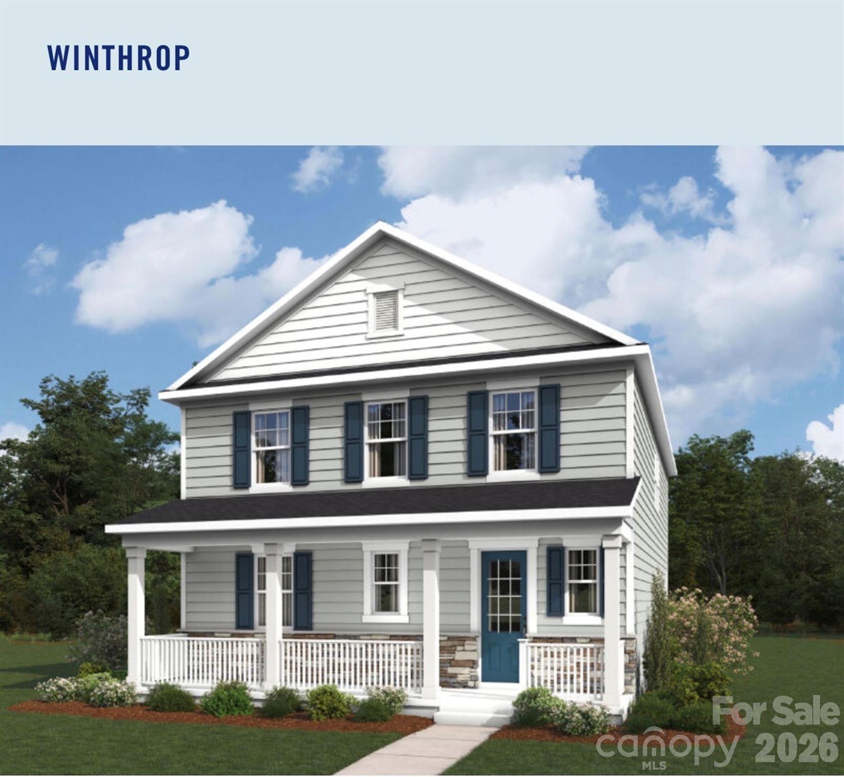 The Winthrop offers the perfect 4-bed, 3-bath layout! Enjoy a main-level guest room and a wide-open floor plan featuring a gourmet kitchen with a huge walk-in pantry. The Primary Suite is a total retreat with a spa shower and a massive walk-in closet. Don’t miss the upstairs loft—the perfect extra spot for the family to gather. Spacious, functional, and ready for you!

Bratton Pointe is just minutes from I-77, the Galleria Shopping Center, and Waterford Golf Course.  This neighborhood makes everything easily accessible. Residents enjoy a large pavilion, multiple pocket parks, a dog park, and a community garden—perfect for relaxing, playing, and connecting with neighbors. Bratton Pointe isn’t just a place to live, it’s a neighborhood to enjoy!

Take advantage of limited-time builder incentives—Don’t Wait!