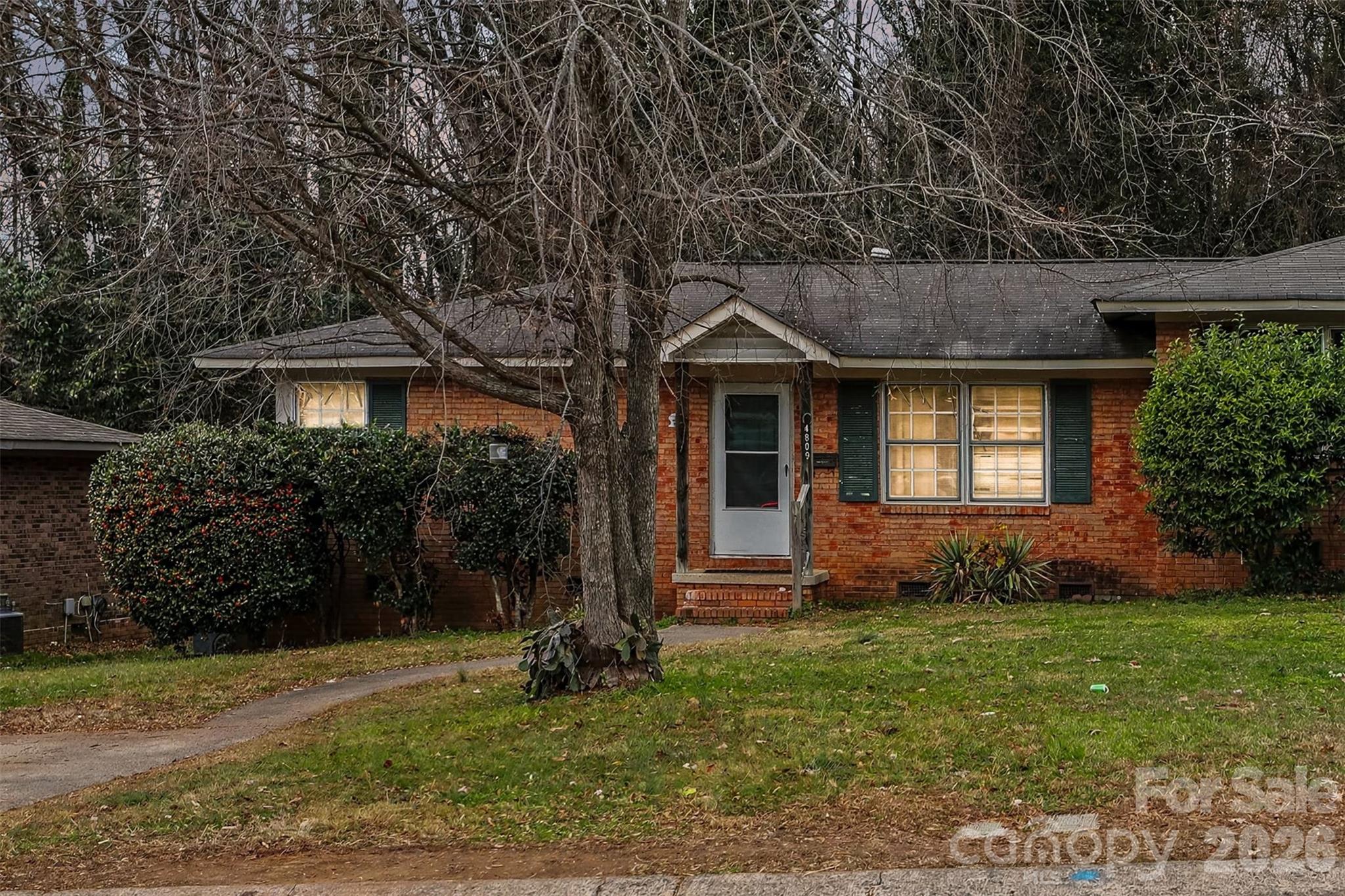 INVESTOR ALERT! AS-IS - Seller To Make No Repairs - Secure this income-producing property with two distinct addresses, 4809 & 4811 Malibu Dr, in a prime Charlotte location. Priced for immediate action, each unit offers a practical and spacious layout featuring 2 bedrooms, 1 full bath, an eat-in kitchen, and a comfortable family room. A convenient driveway leads right to each front door, and the laundry area is located in the storage room on the back deck. Recent updates and improvements include cleaned vents, replaced filters, updated light fixtures in the kitchen and hallway, cleaned utility closet, fresh interior paint, painted exterior trim, painted front and back doors, pressure-washed building, porches, walkways and driveways where accessible, new blinds in select areas, and repaired exterior window trim at the front bedroom window. Located in the rapidly growing 28215 zip code, this property is a smart buy with both instant income and future upside. 4809 is currently tenant-occupied, providing cash flow from day one. Photos were taken of 4811, which is currently vacant. Both units feature a large back porch—a top amenity. Superb location just minutes from UNC Charlotte and I-485. Properties with this setup are moving fast. Schedule your tour today!