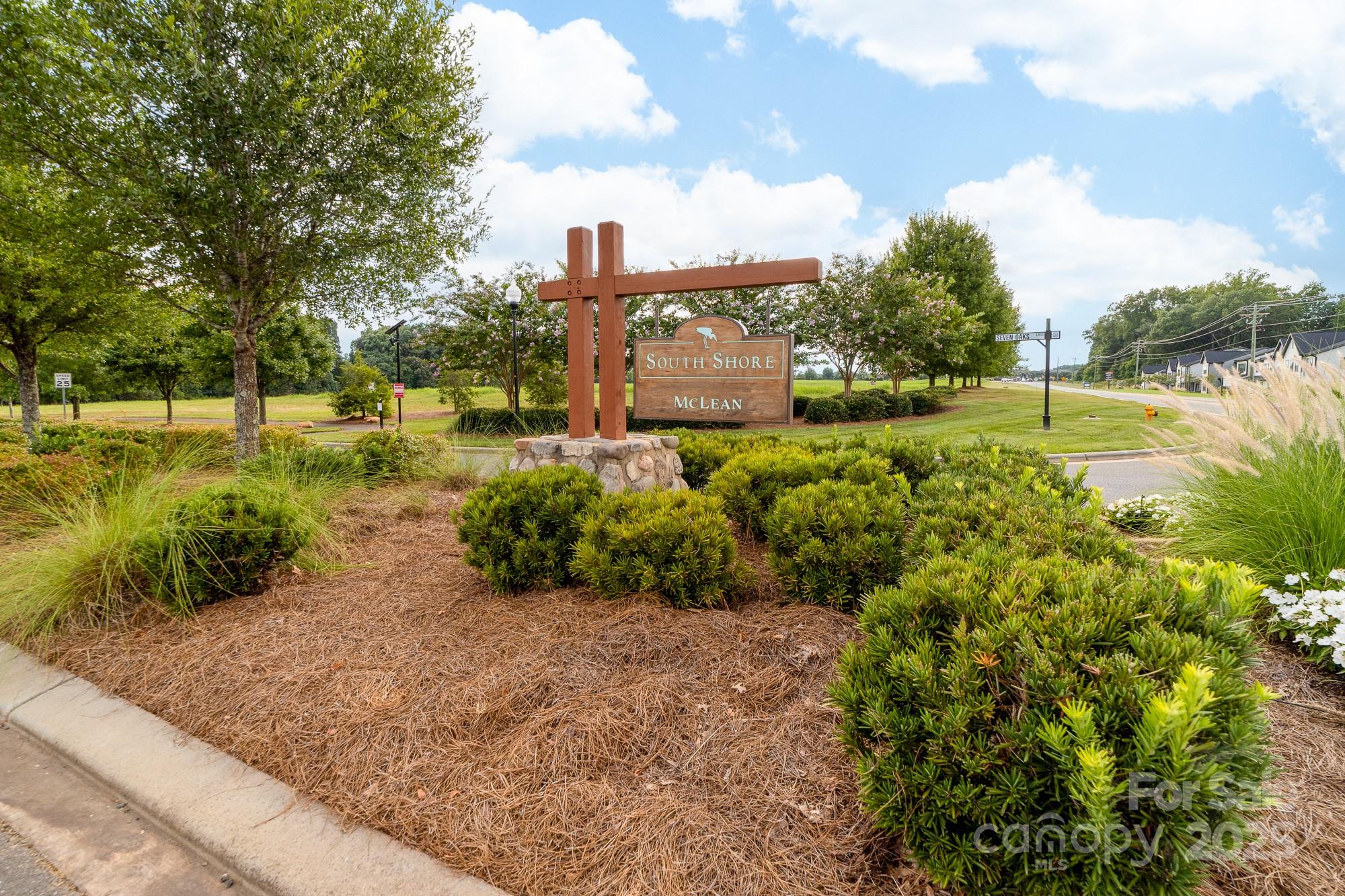 Looking for lake life? Here's your opportunity to own a waterfront property in the premier McLean South Shore neighborhod on Lake Wylie. Lot 8 Kingbird Lane is located in Clover SC but bordering NC. This lot is on the main channel with wonderful scenic views. Conveniently located just around the corner from MorningStar Marina, Daniel Stowe Botanical Gardens, and Drift, contemporary dining  located on the banks of Lake Wylie and accessible by boat! Sprawling on 1.27 acres, this dockable waterfront lot gives you flexibility to build your fully custom home by one of the preferred builders of McLean South Shore. Visit Downtown Belmont within just 15 minutes. Belmont is a historical city with local pubs, restraraunts, parks, live entertainment and more. McLean South Shore offers a resident clubhouse, fitness center, playground, outdoor pool, waterfront park and walking trails. This is a great location for someone wanting to connect with nature and to engage in a vibrant, active lifestyle.